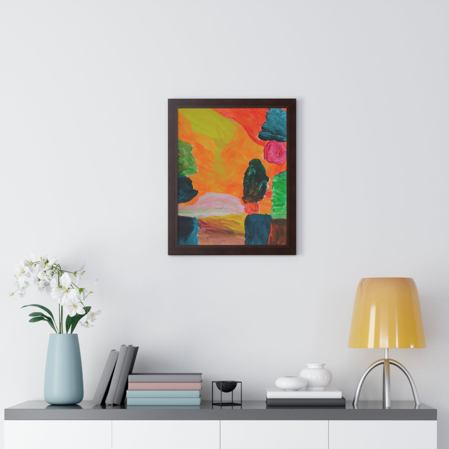 Framed Print - "Spectral Sunset"