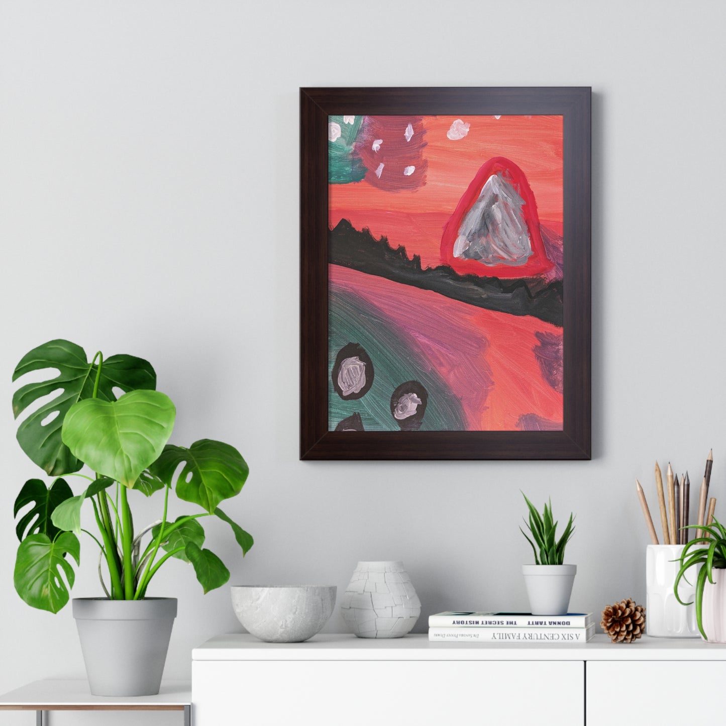 Framed Print - Mountain Sunrise