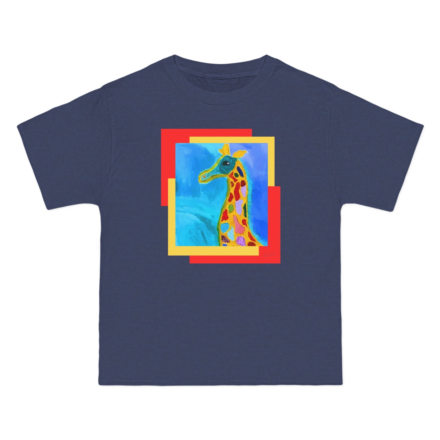 Beefy-T® Short-Sleeve - giraffe