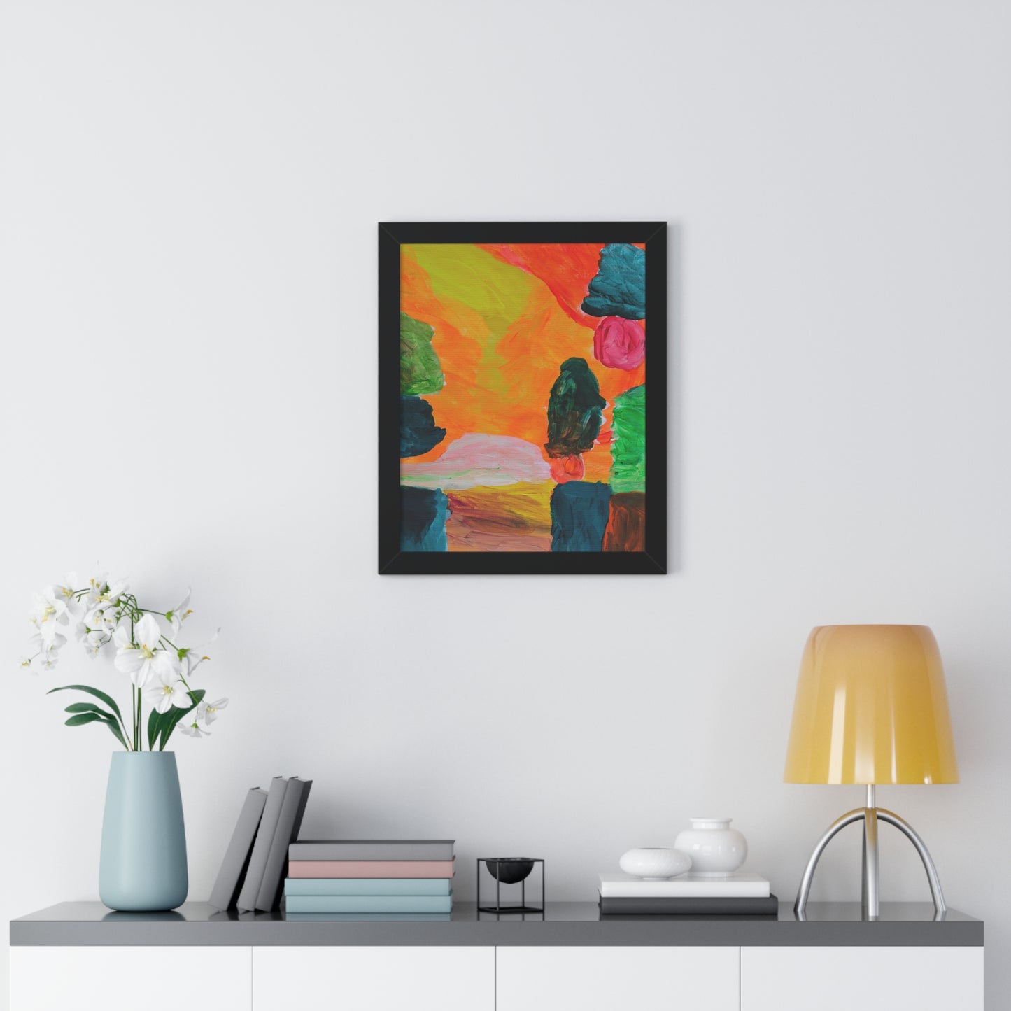 Framed Print - "Spectral Sunset"