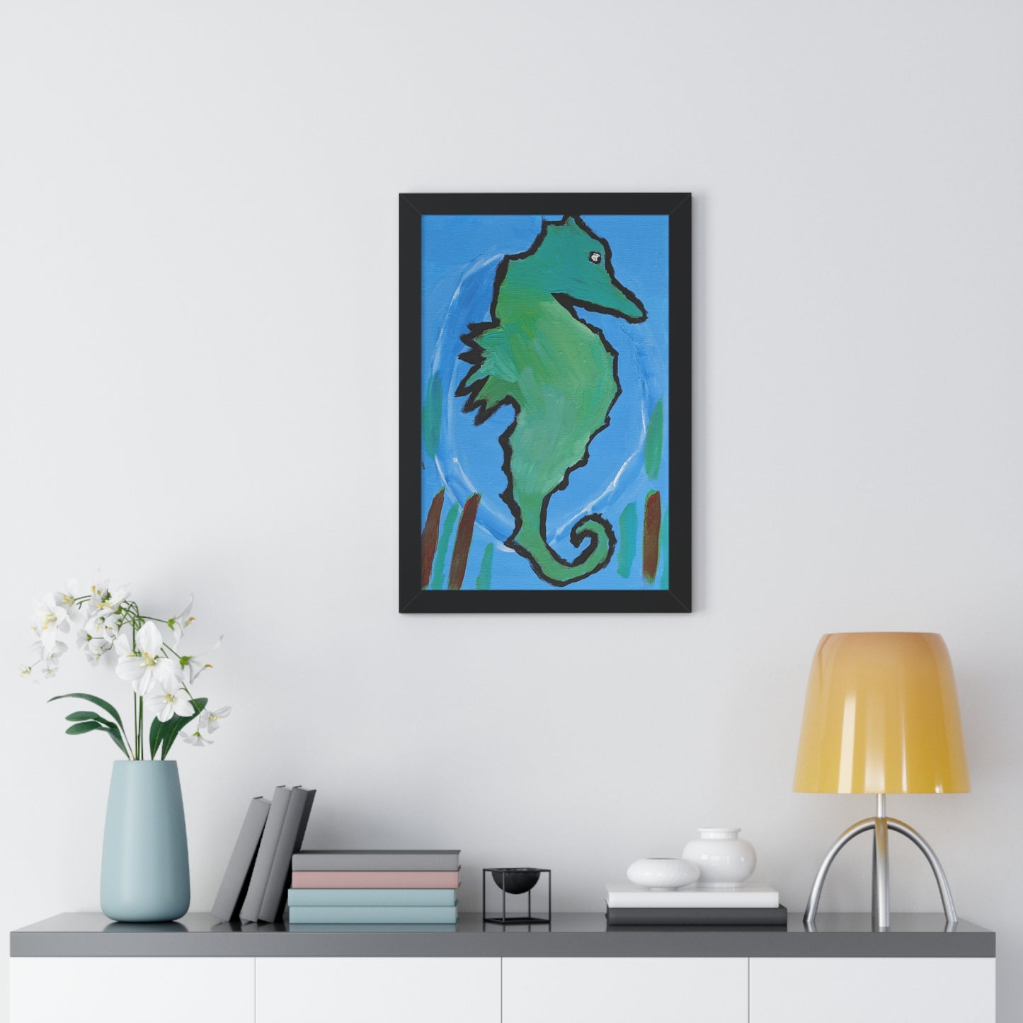 Framed Print - "Ocean Drifter"