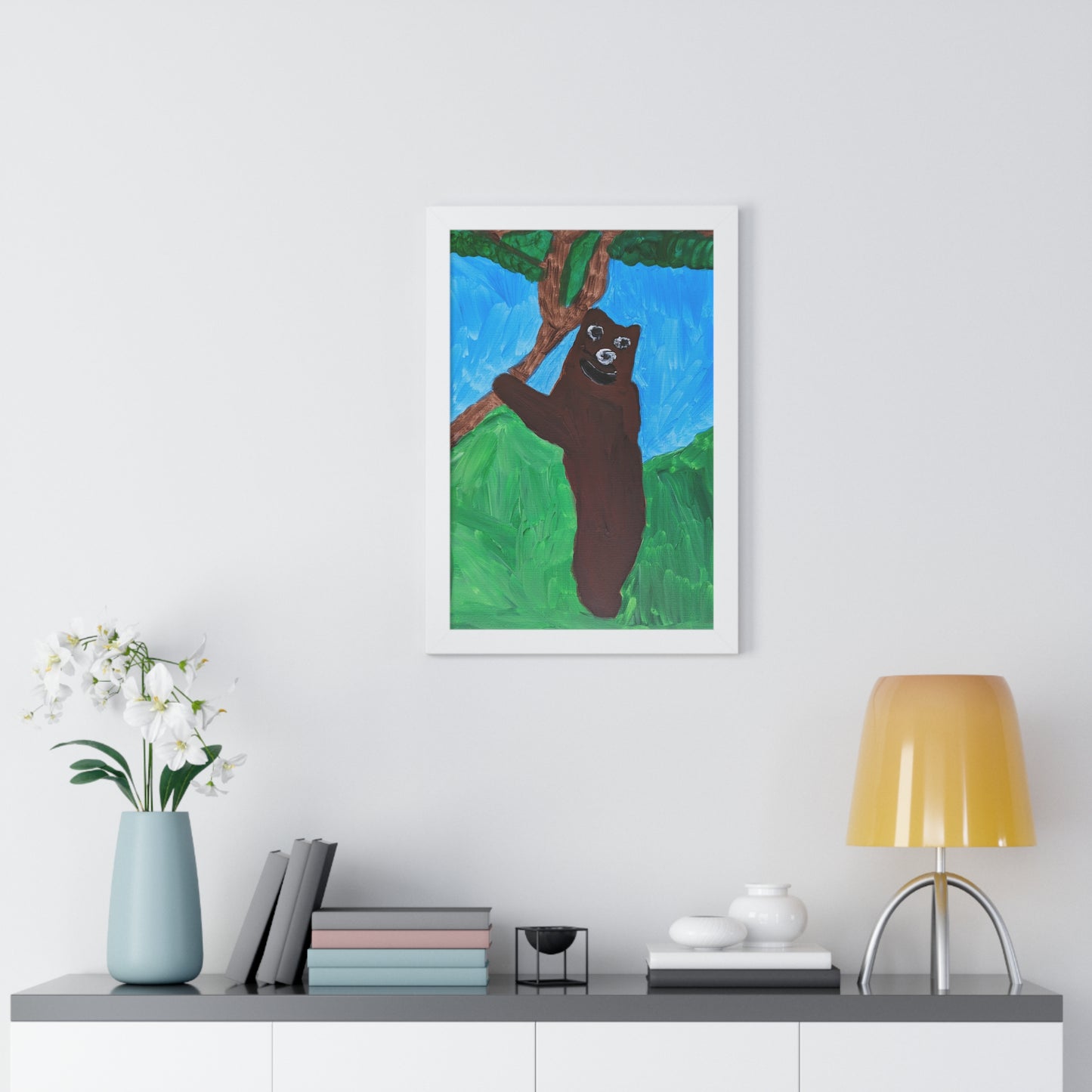 Framed Print - "Bear's Embrace"