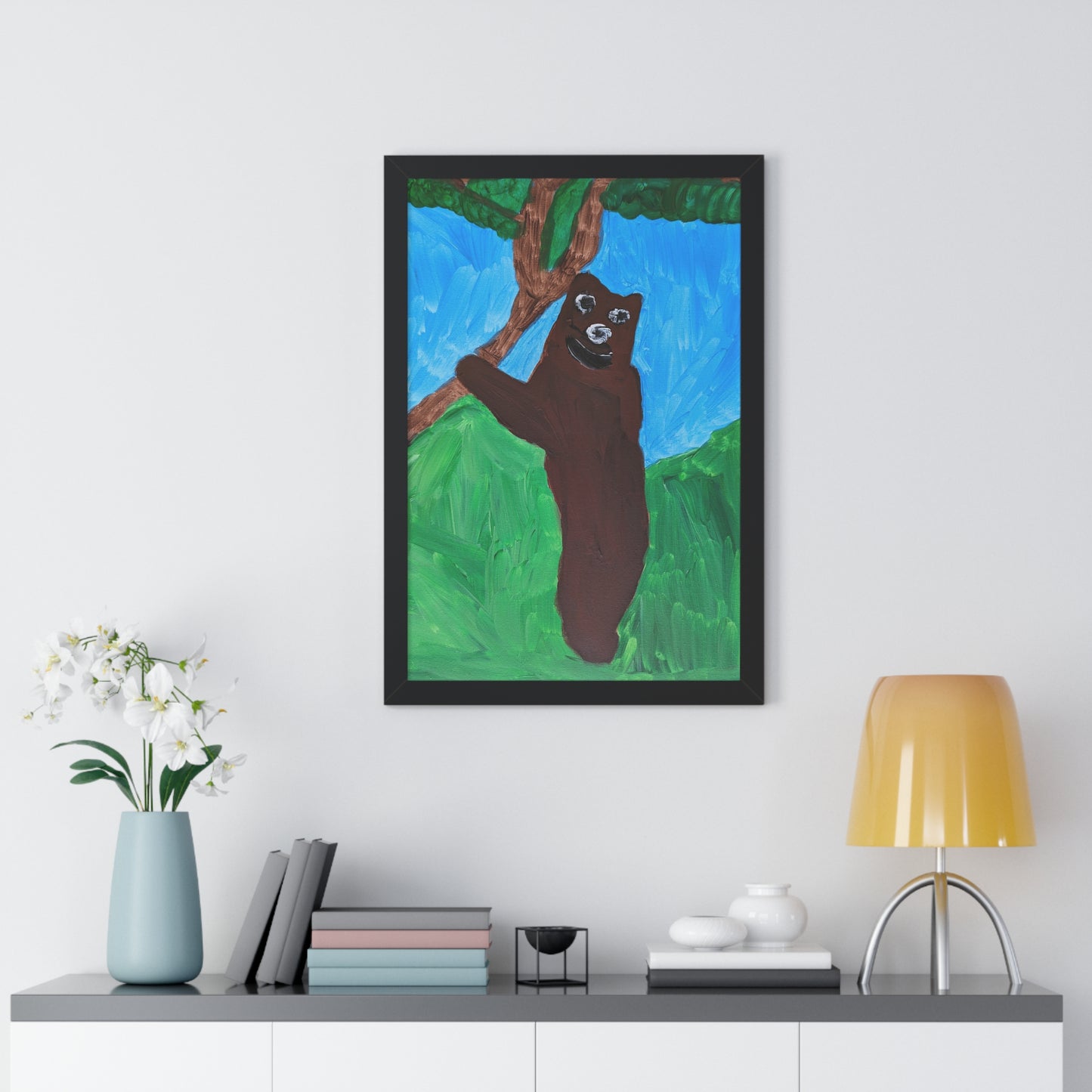 Framed Print - "Bear's Embrace"