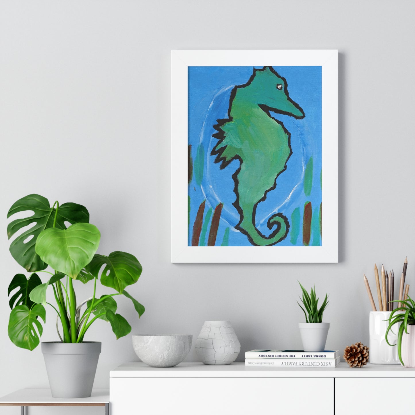 Framed Print - "Ocean Drifter"