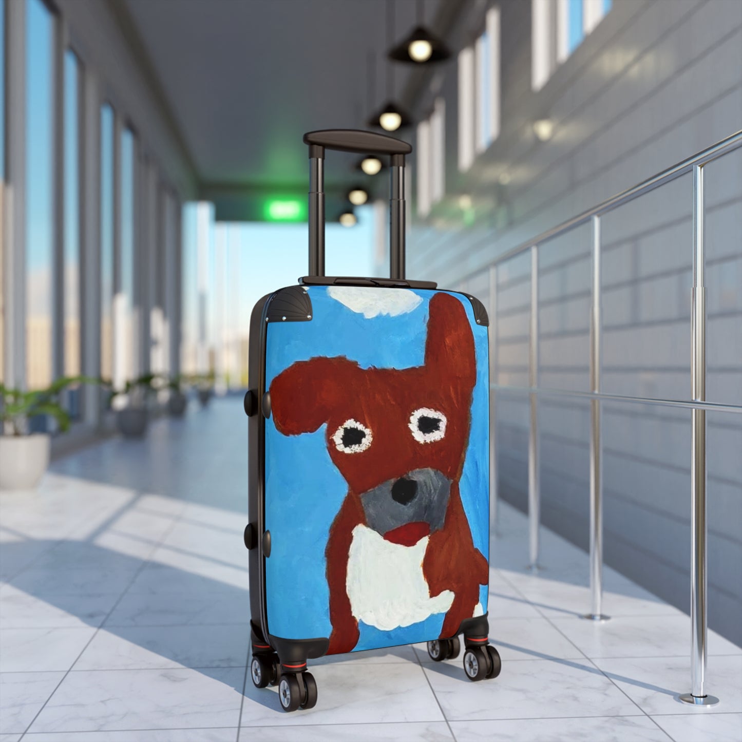 Suitcase - "Our Dog Harley"