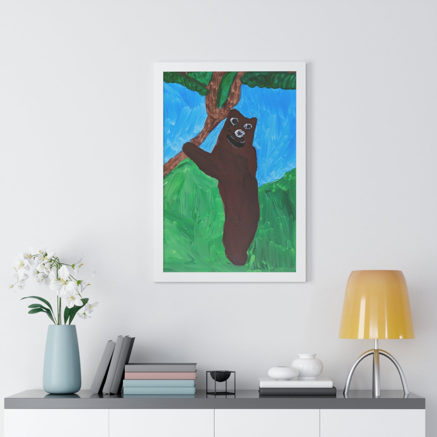 Framed Print - "Bear's Embrace"