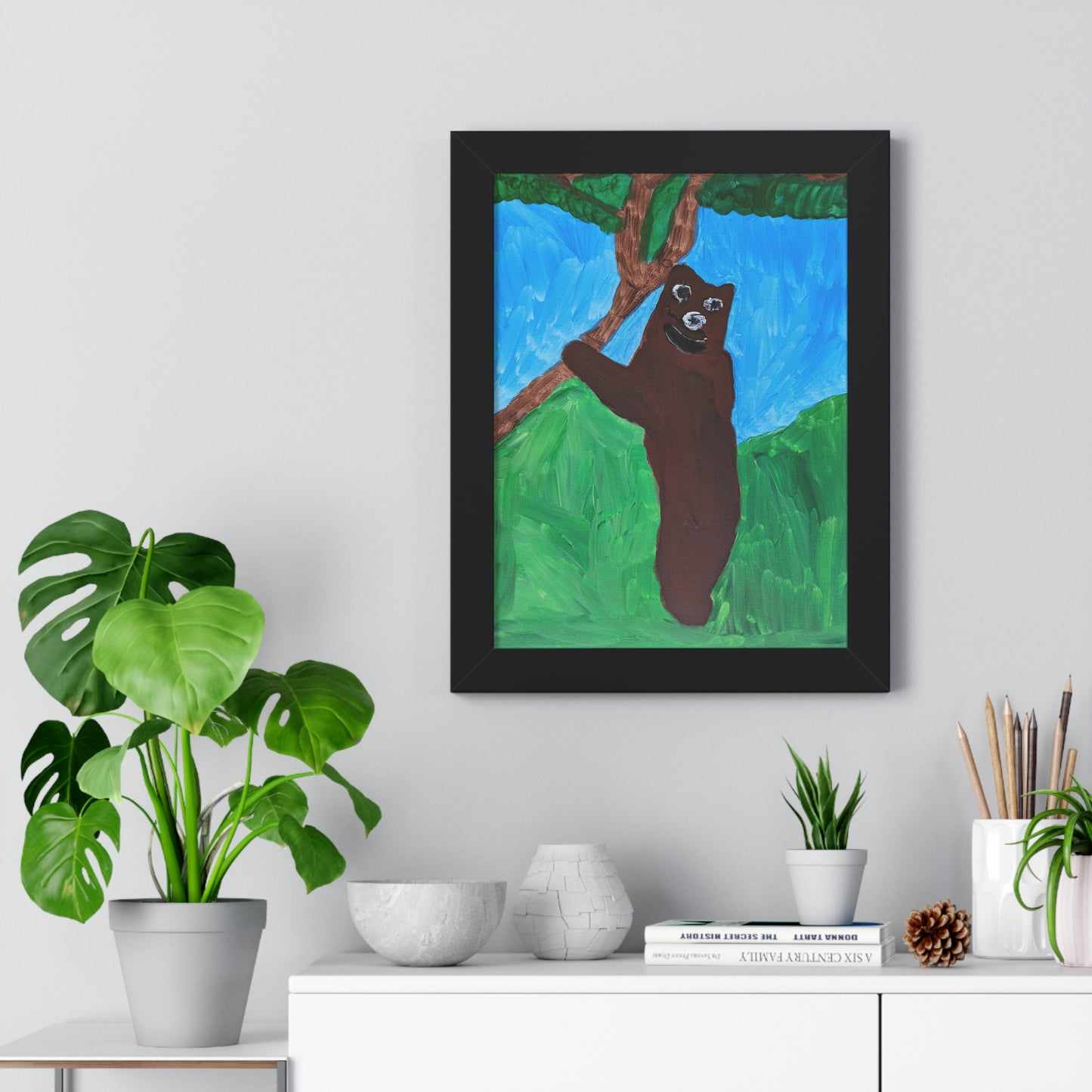 Framed Print - "Bear's Embrace"