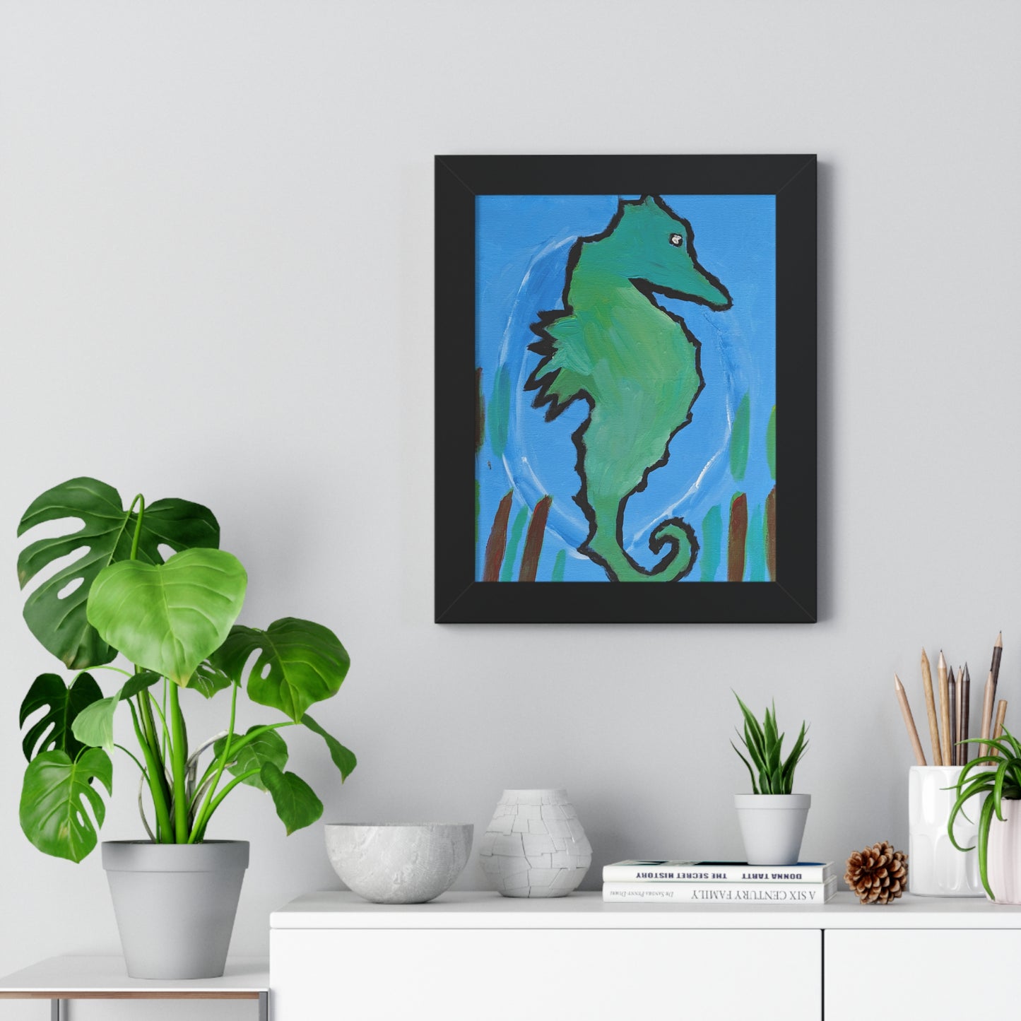 Framed Print - "Ocean Drifter"