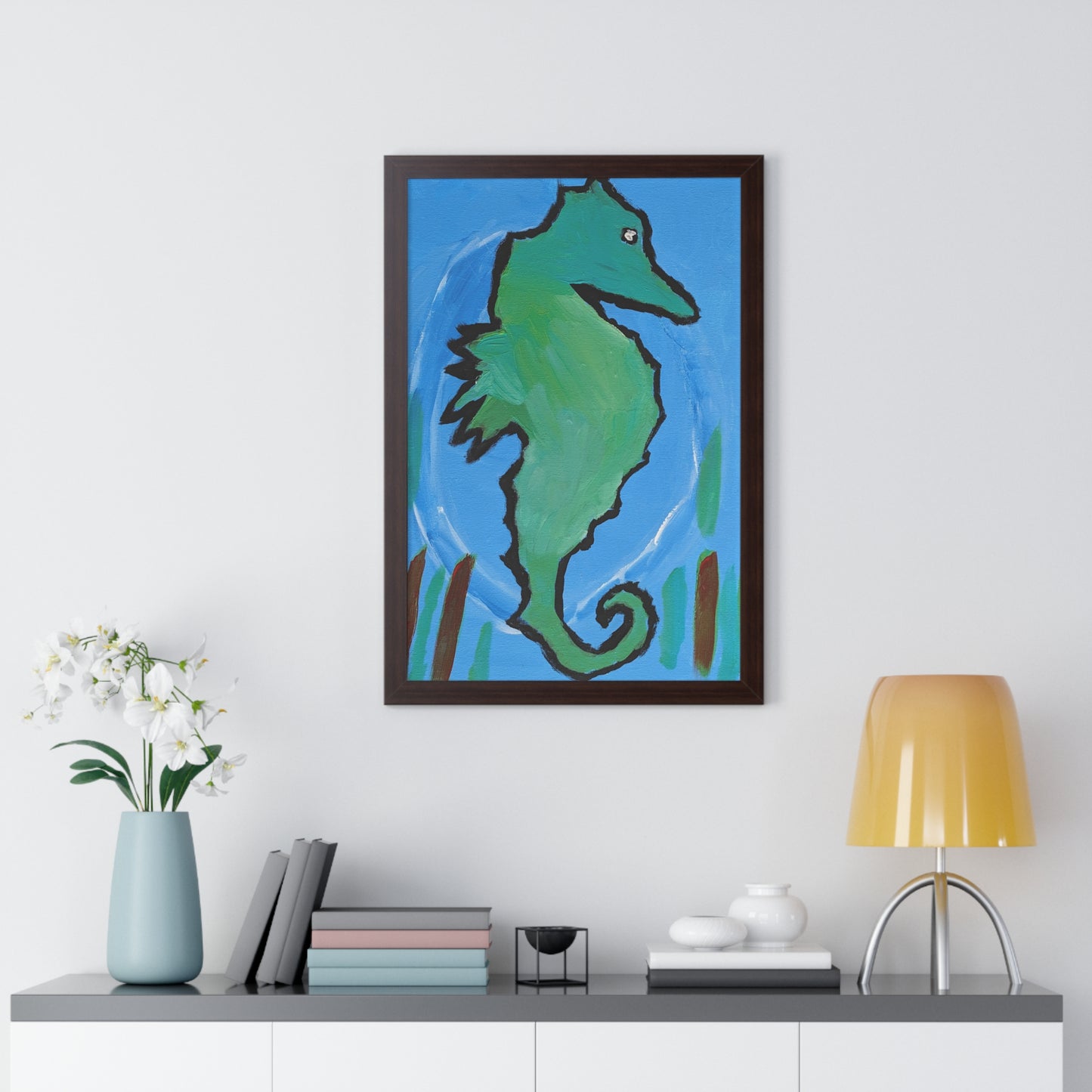 Framed Print - "Ocean Drifter"