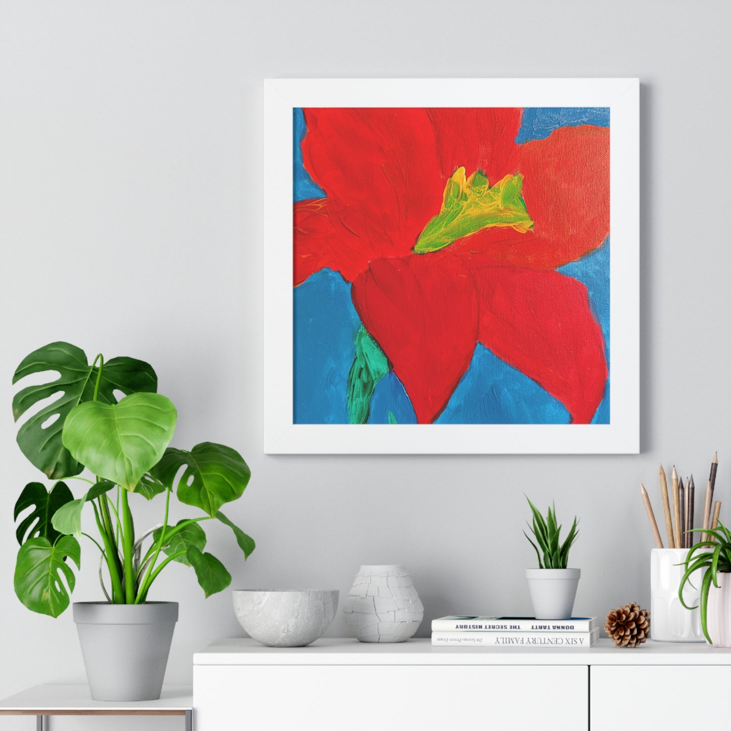 Framed Print - "Lily's Solace"