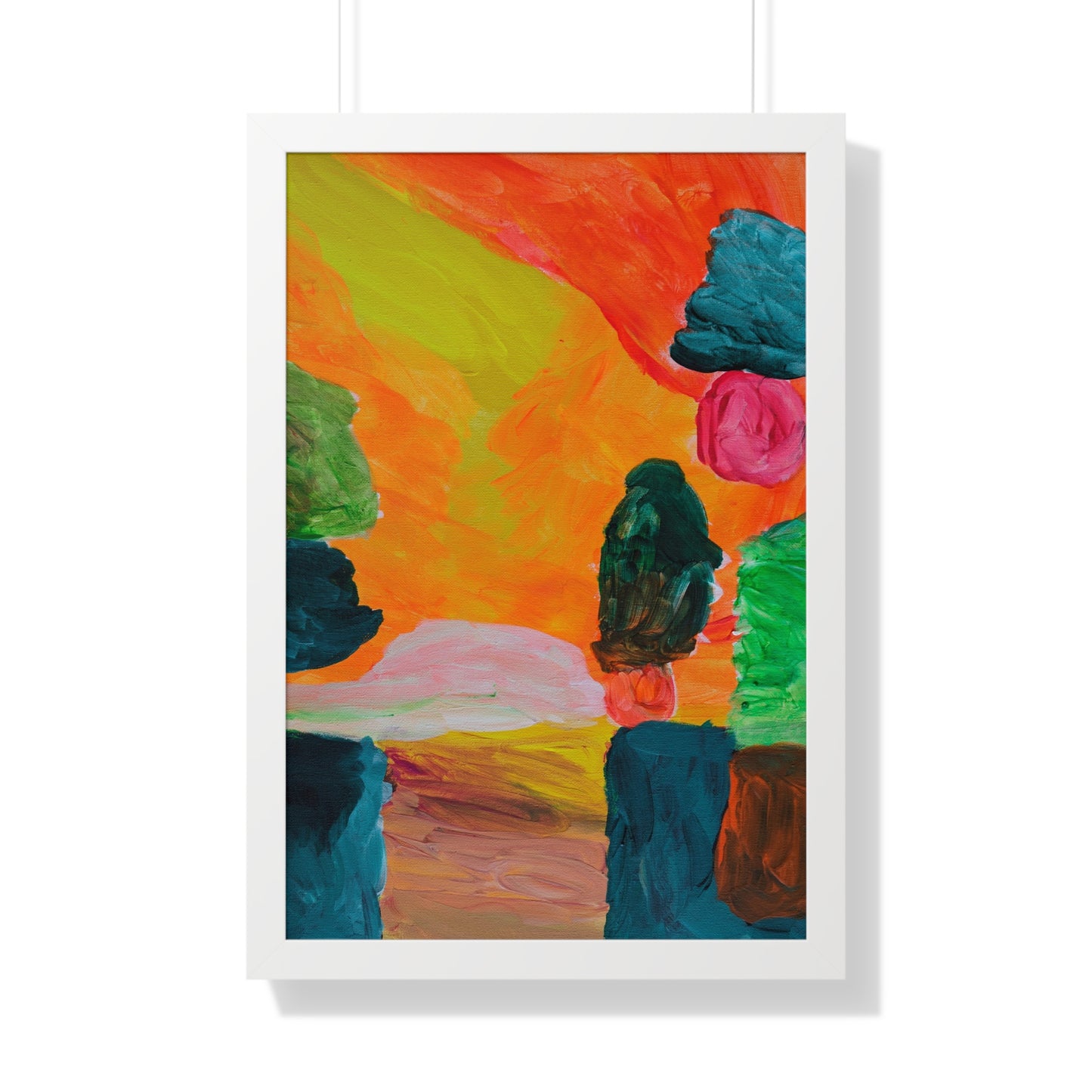 Framed Print - "Spectral Sunset"