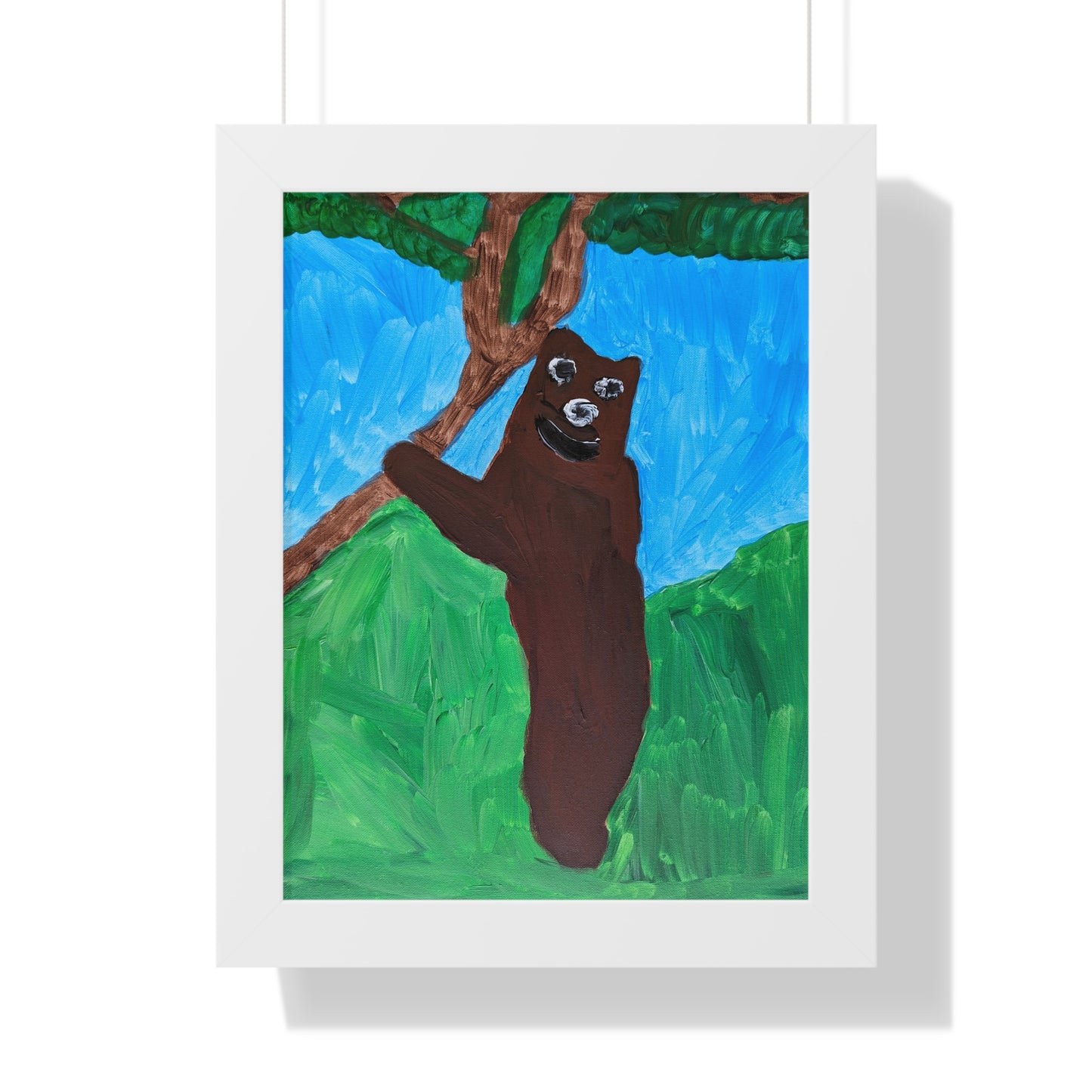 Framed Print - "Bear's Embrace"