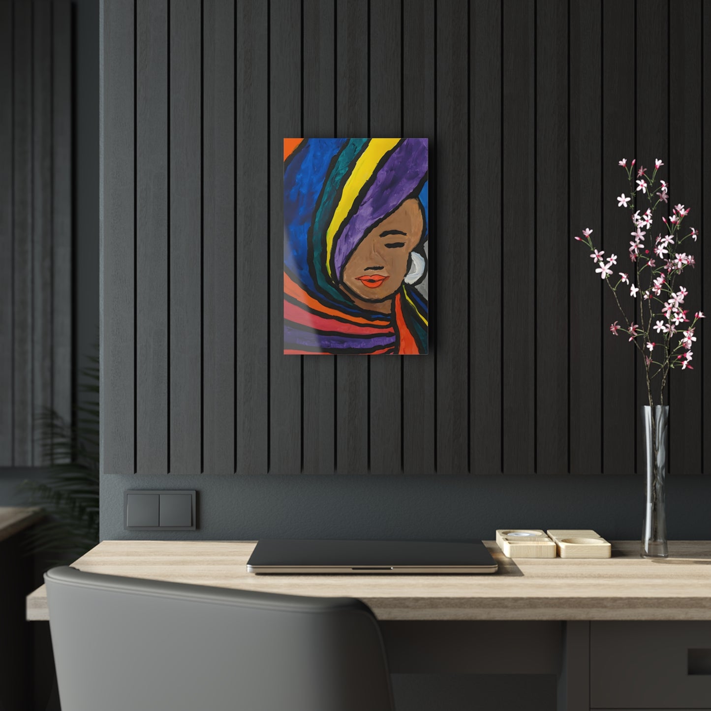 Acrylic Prints - "Pretty Lady"