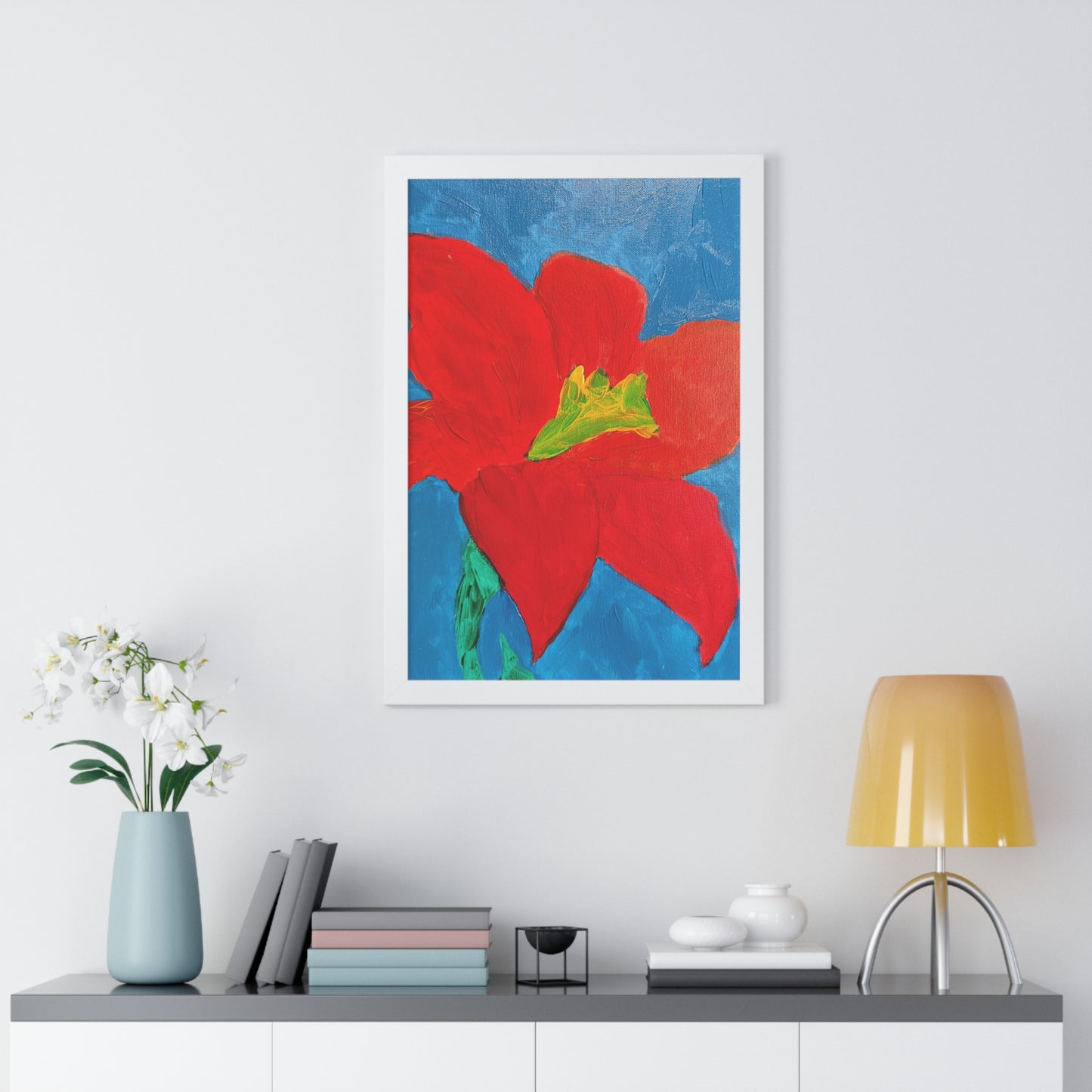 Framed Print - "Lily's Solace"
