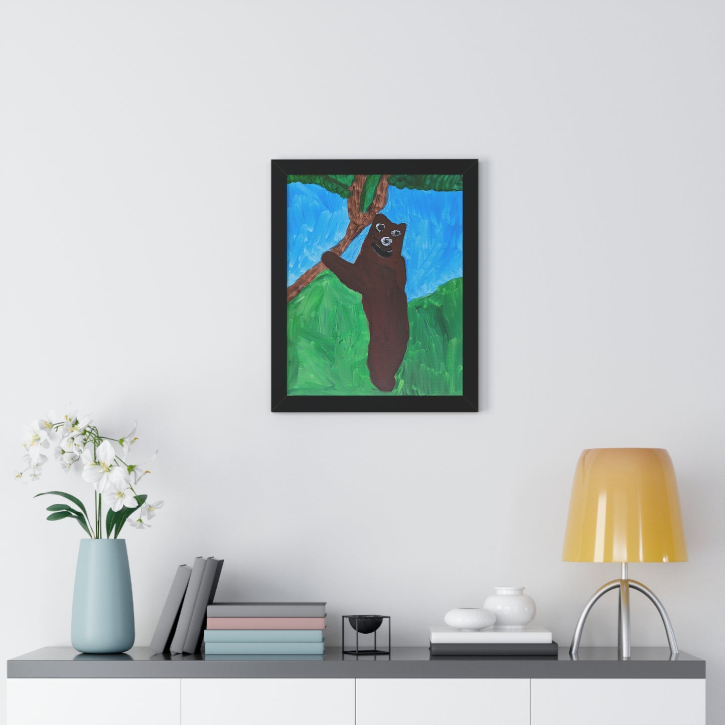 Framed Print - "Bear's Embrace"
