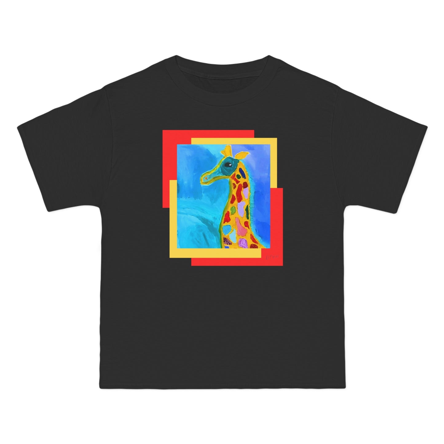 Beefy-T® Short-Sleeve - giraffe