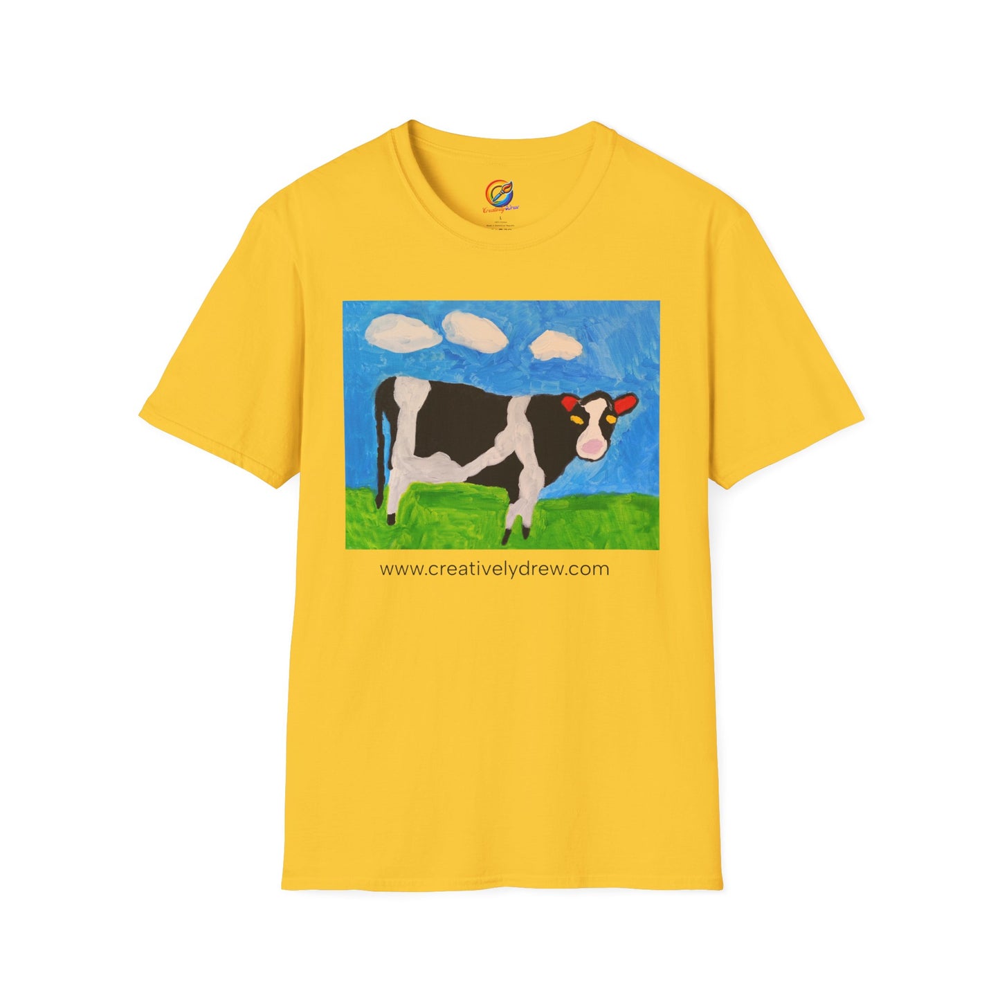 Unisex Softstyle T-Shirt - Cow