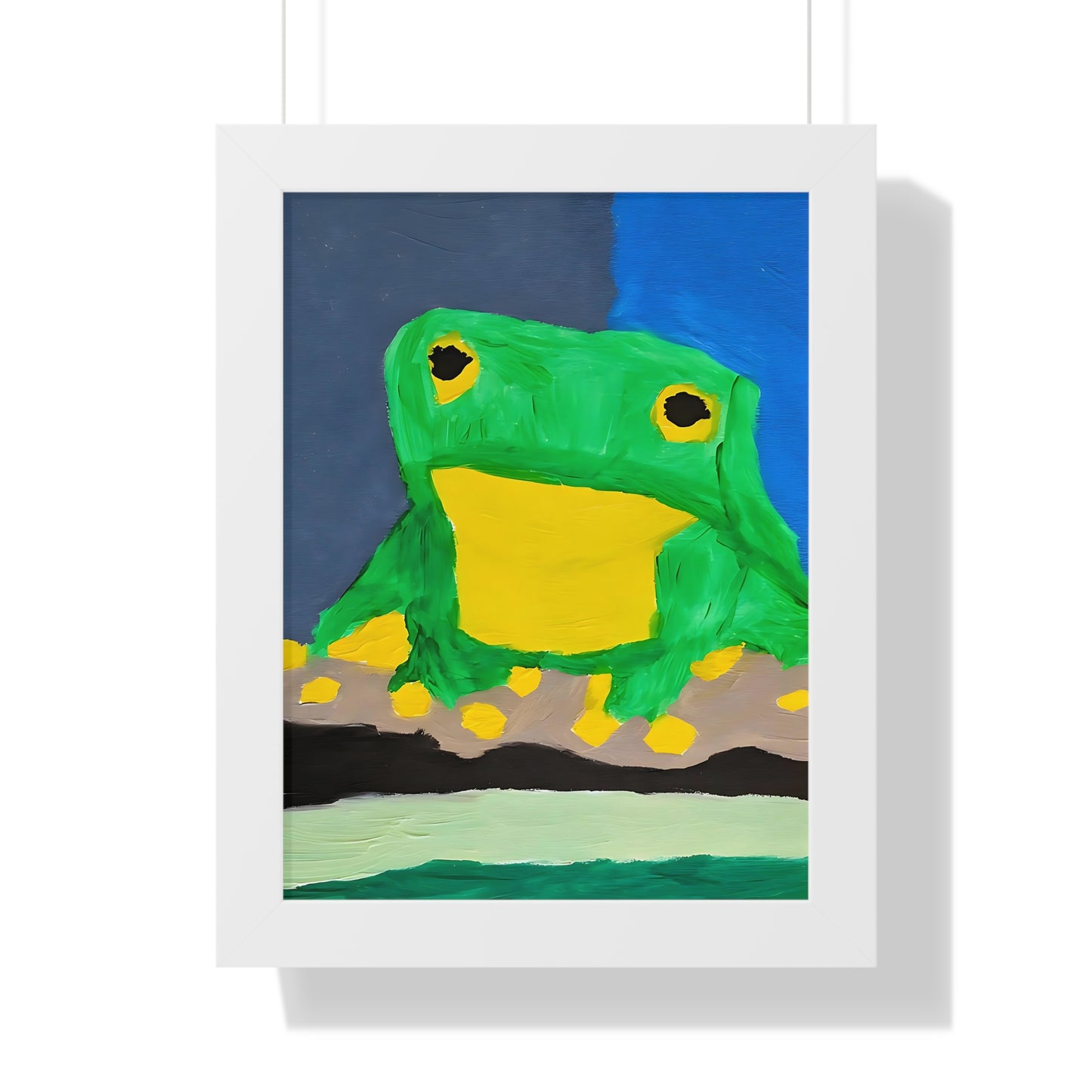 Framed Print - "Little Hopper"