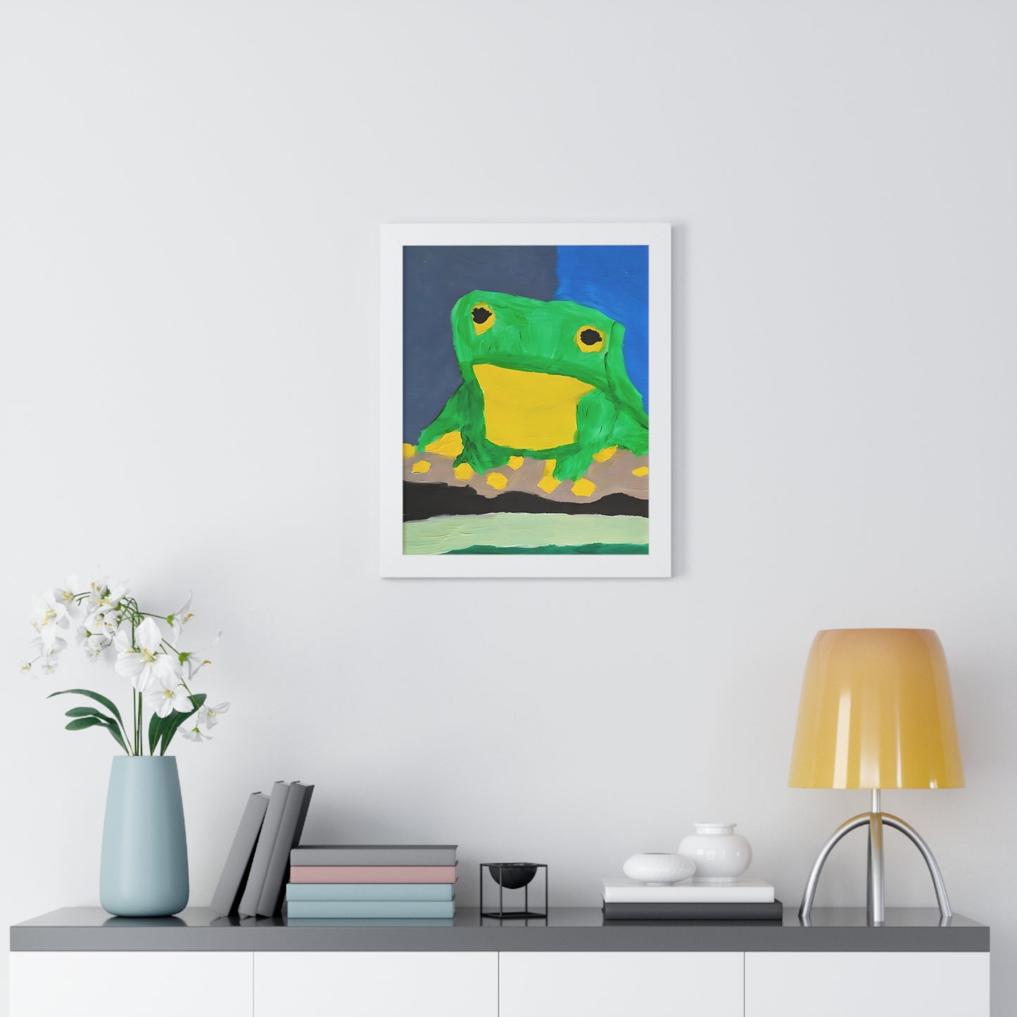 Framed Print - "Little Hopper"