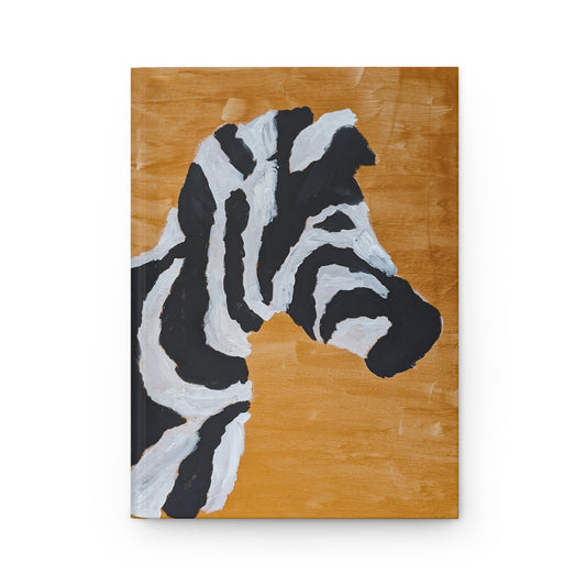 Hardcover Journal - "Zebra Zen"