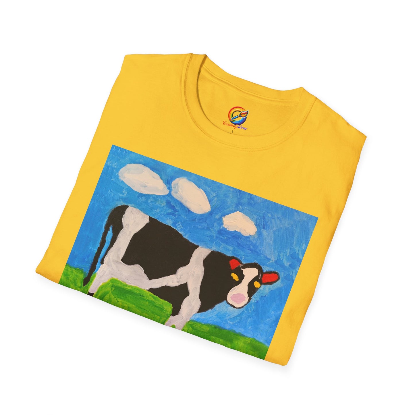 Unisex Softstyle T-Shirt - Cow