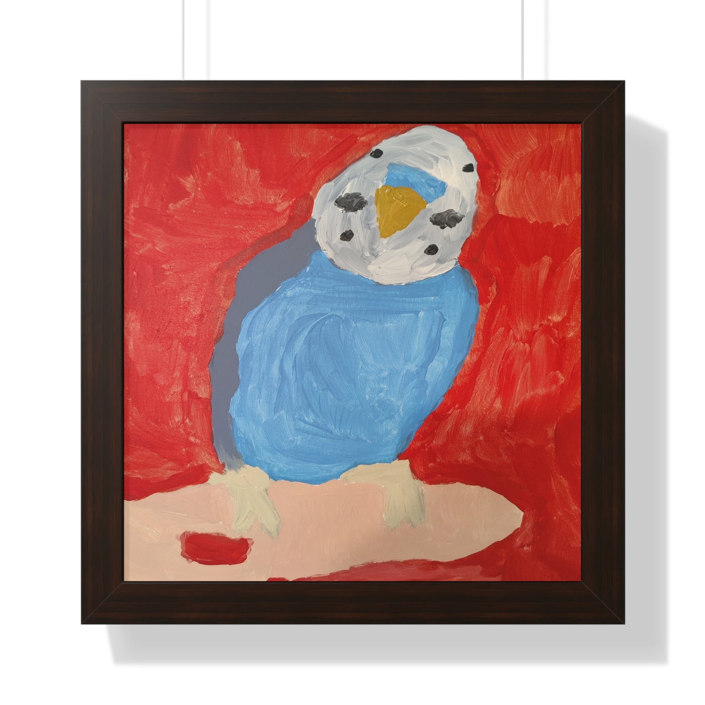 Framed Print - Dallas the Budgie