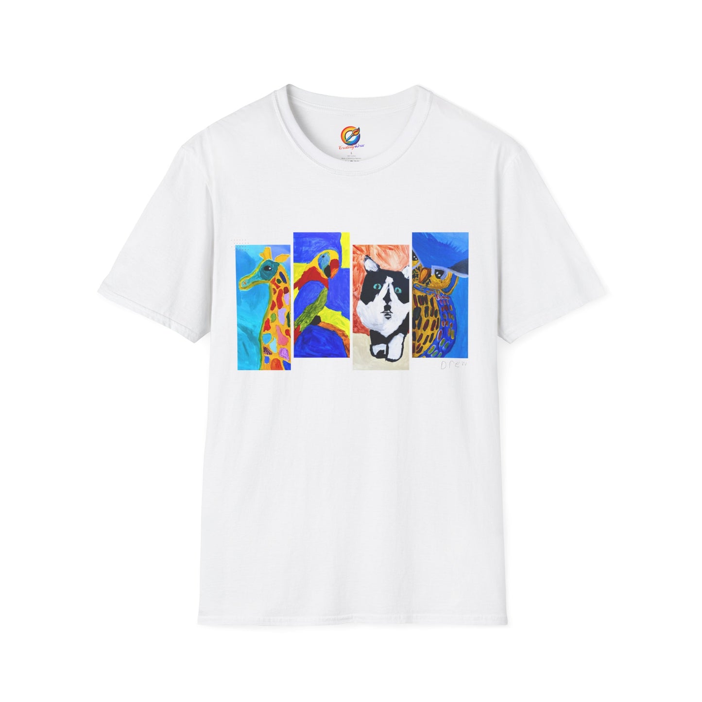 Unisex Softstyle T-Shirt - Drew's Paintings