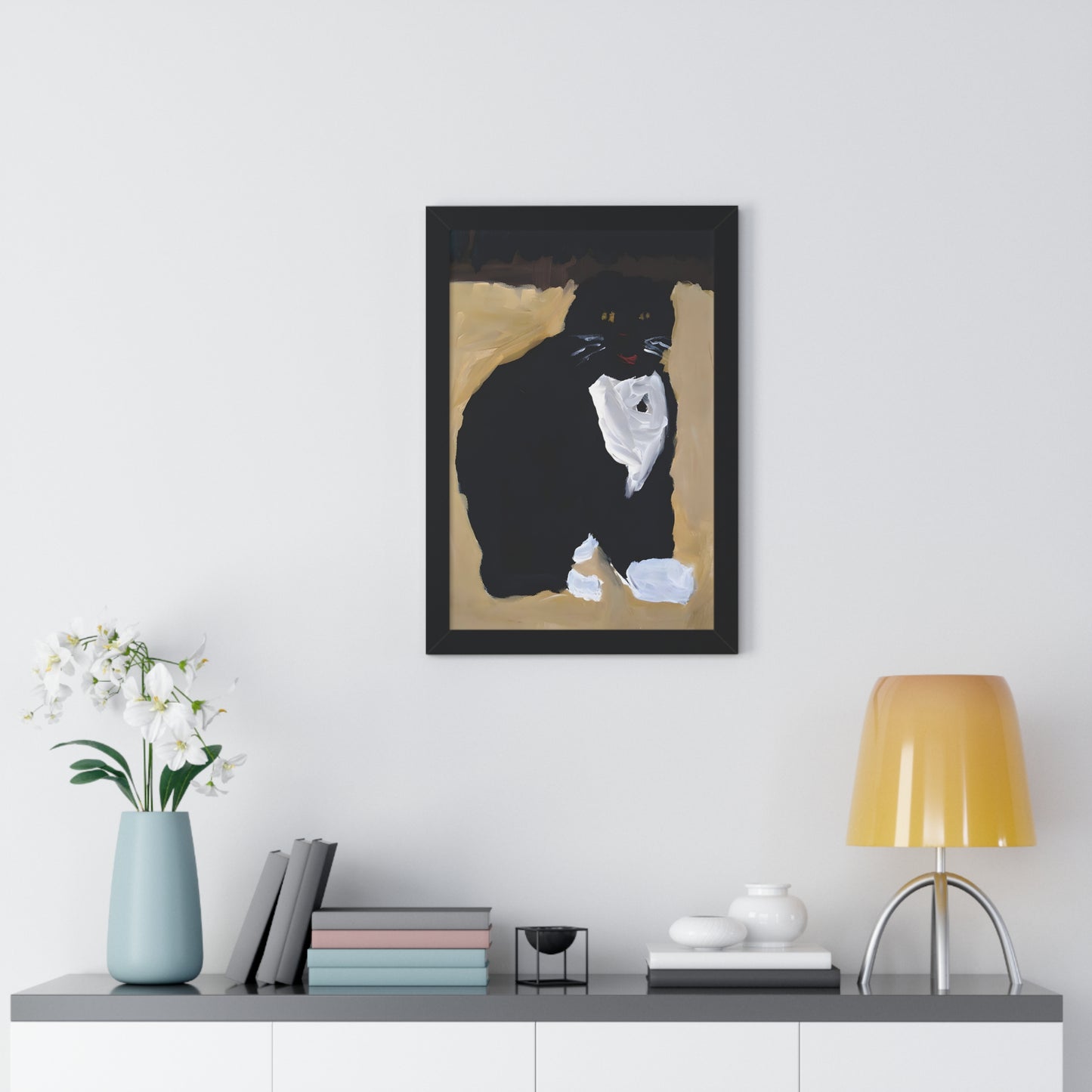 Framed Print - "Swagger Dan"