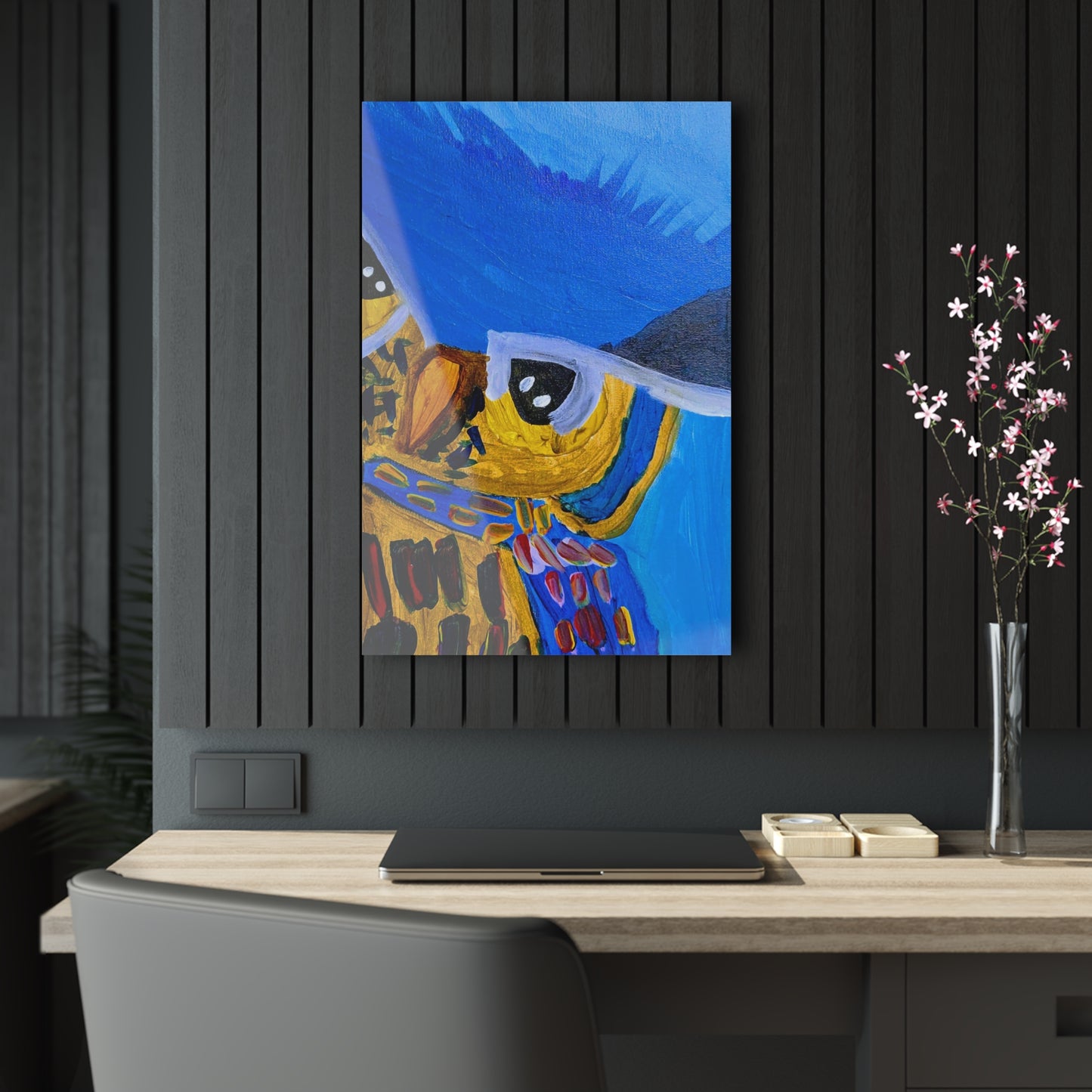 Acrylic Prints - "Sapphire Sentinel"