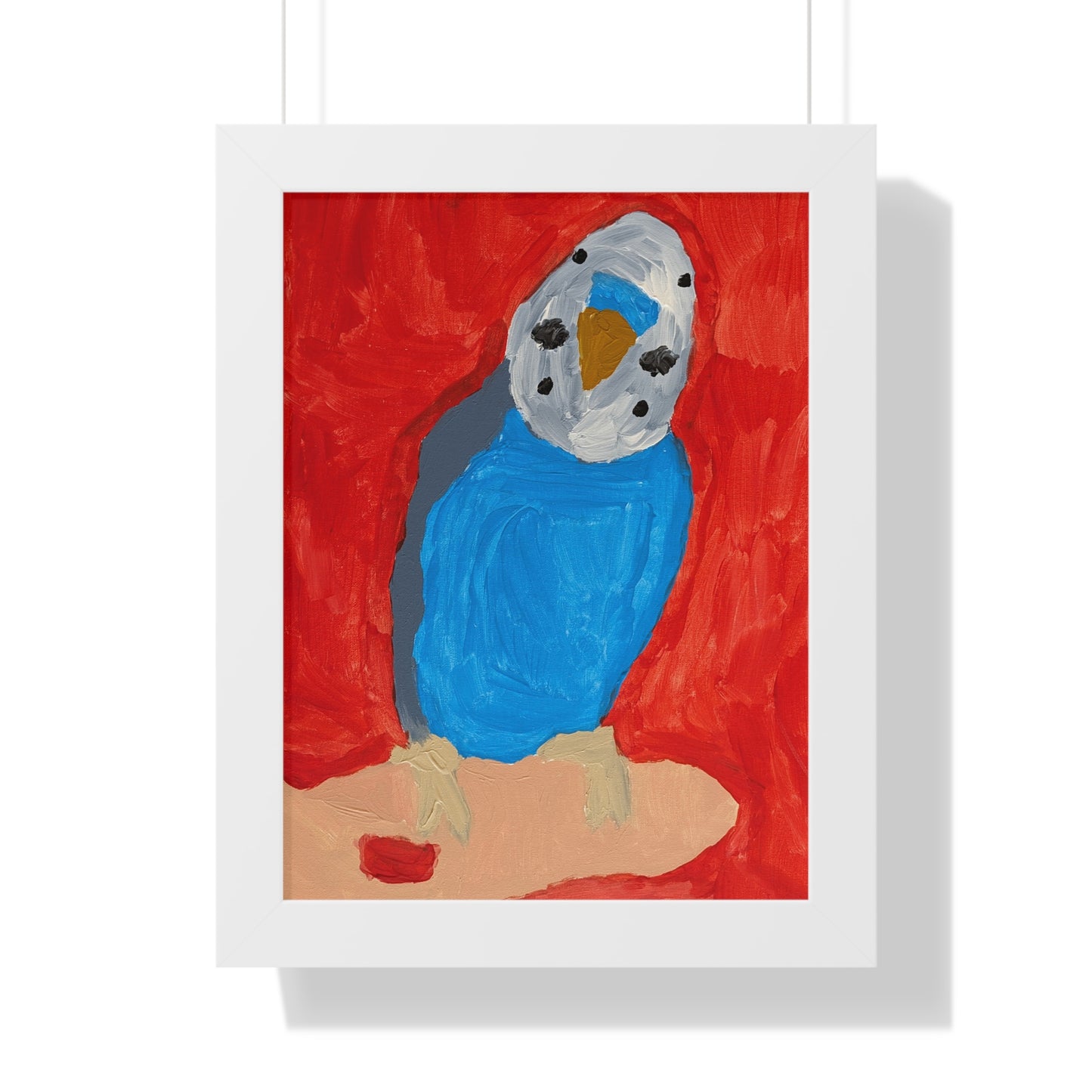 Framed Print - Dallas the Budgie