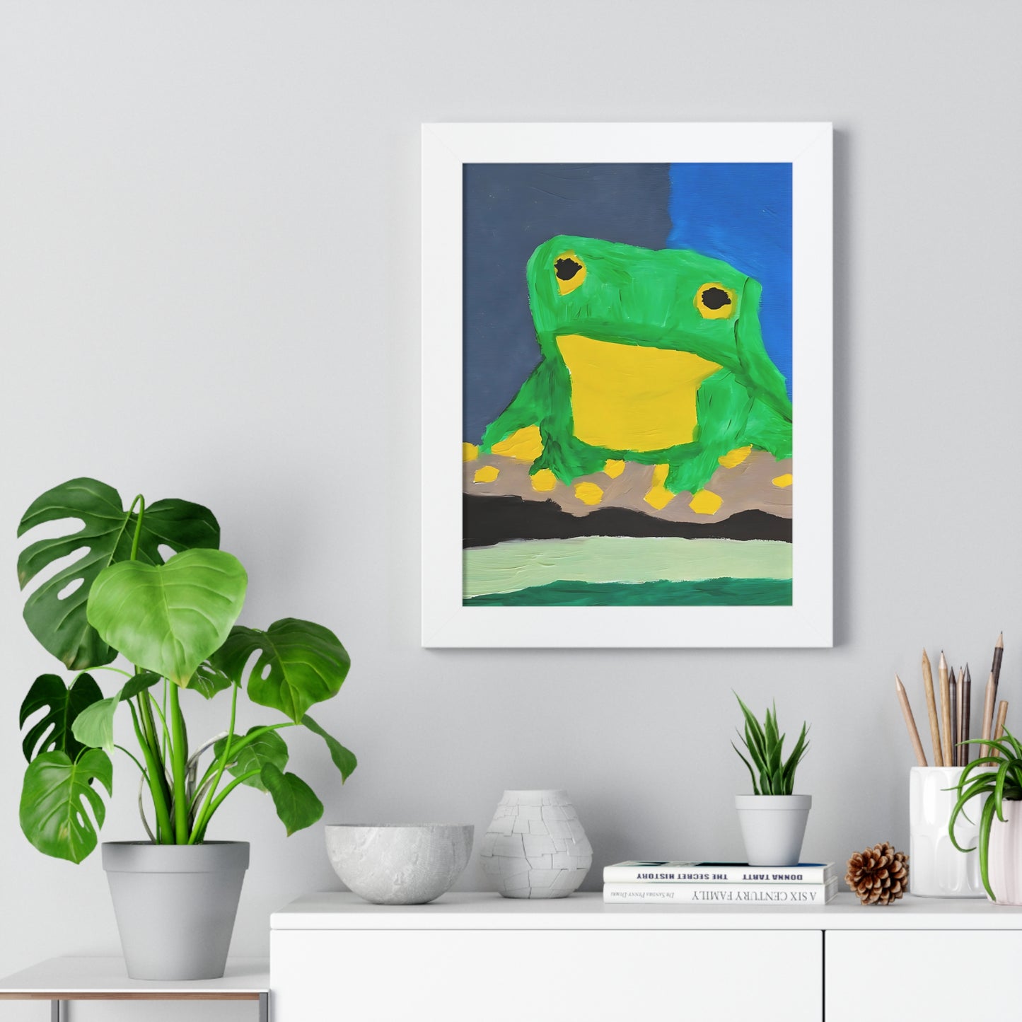 Framed Print - "Little Hopper"