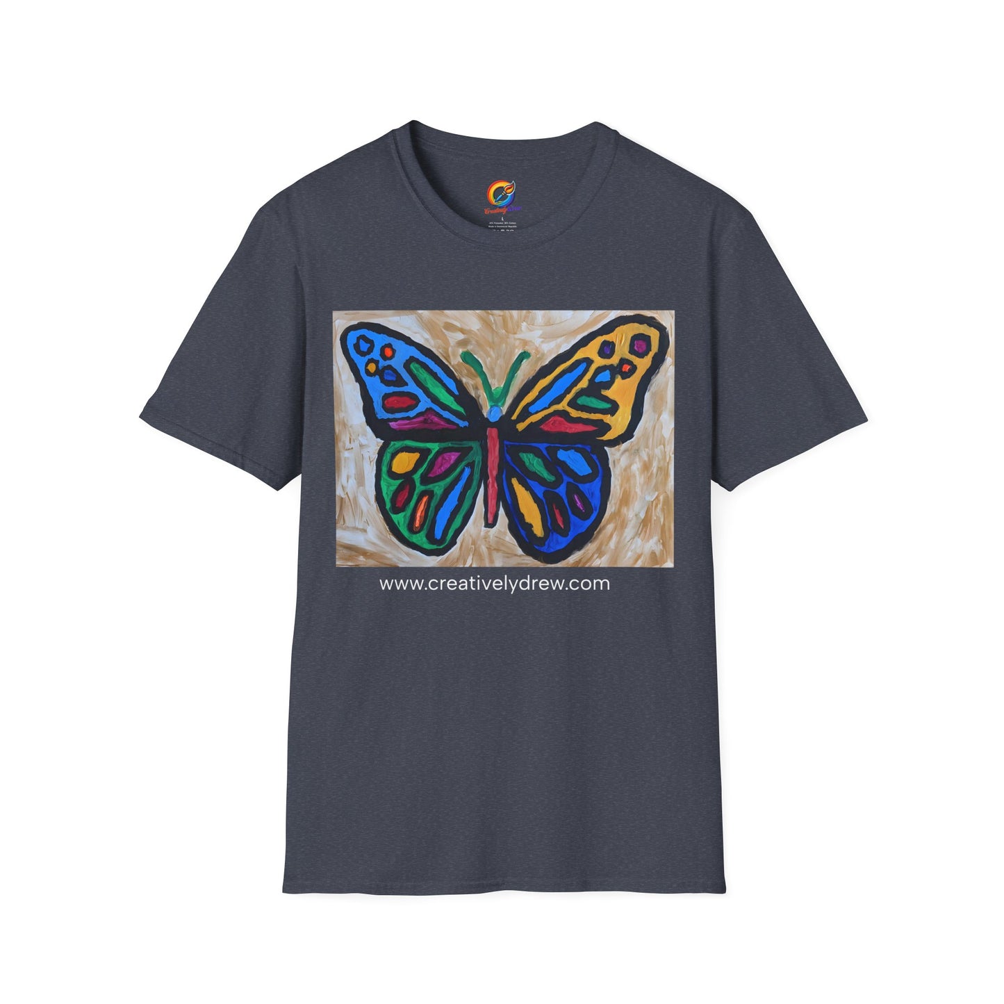 Unisex Softstyle T-Shirt - Butterfly