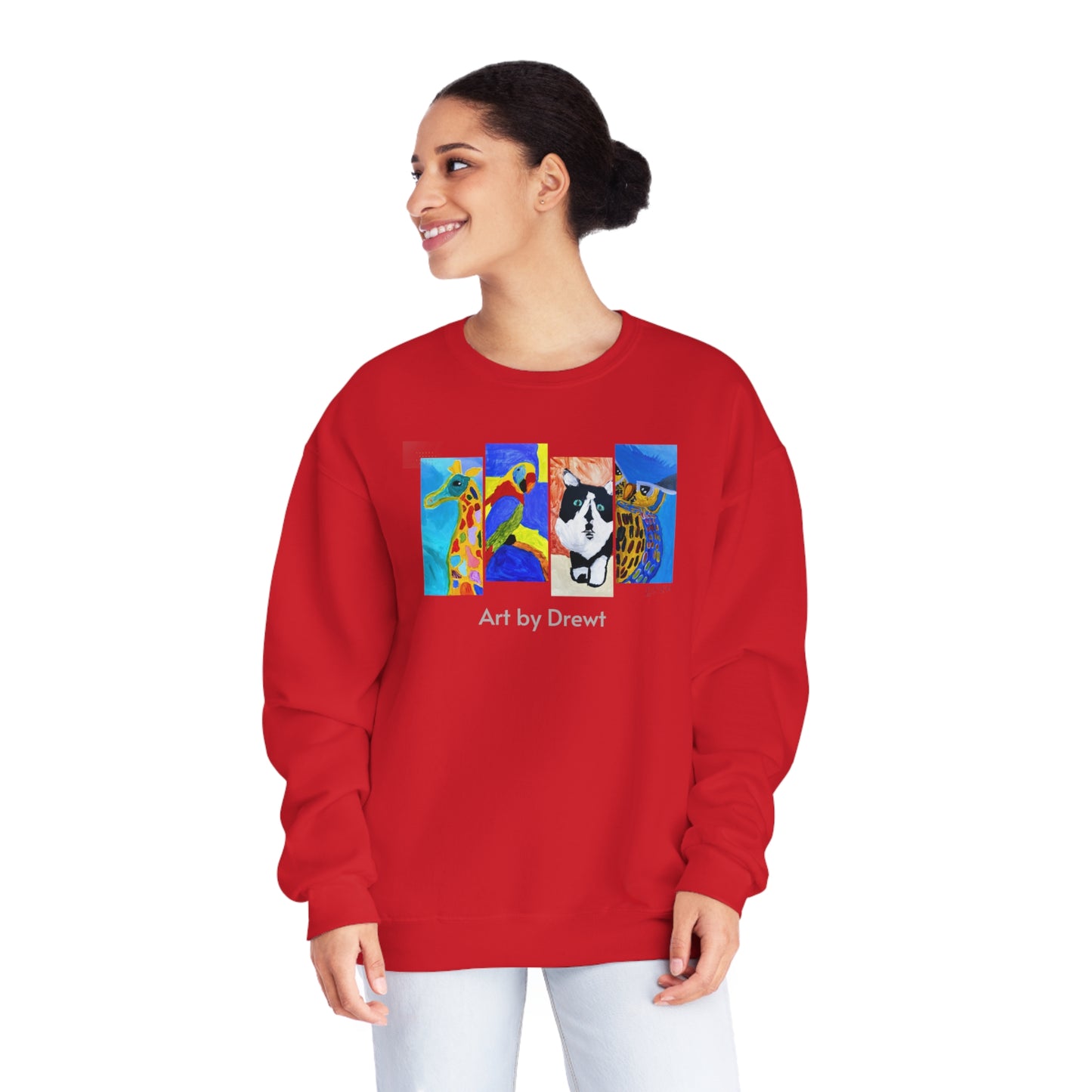 Crewneck Sweatshirt - Drew's Animals