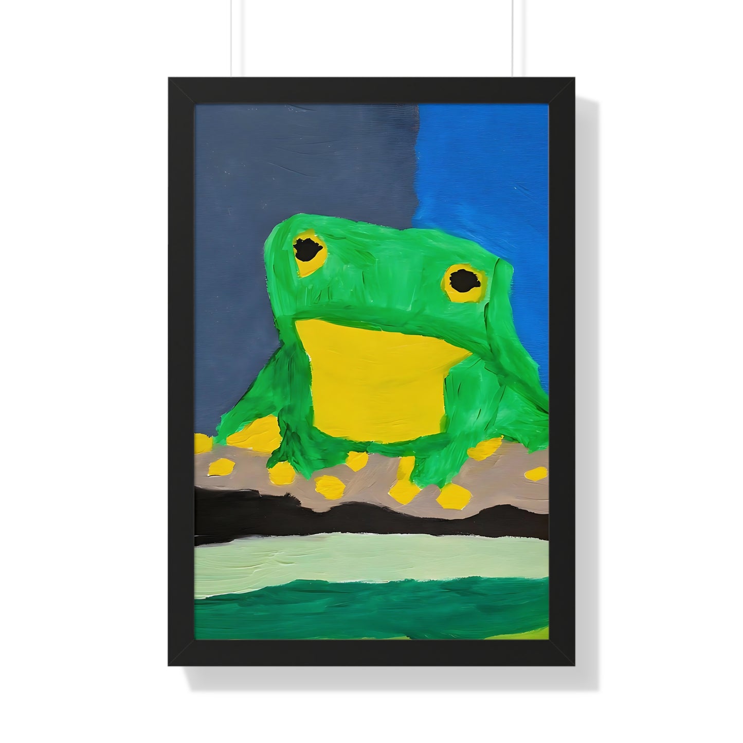 Framed Print - "Little Hopper"