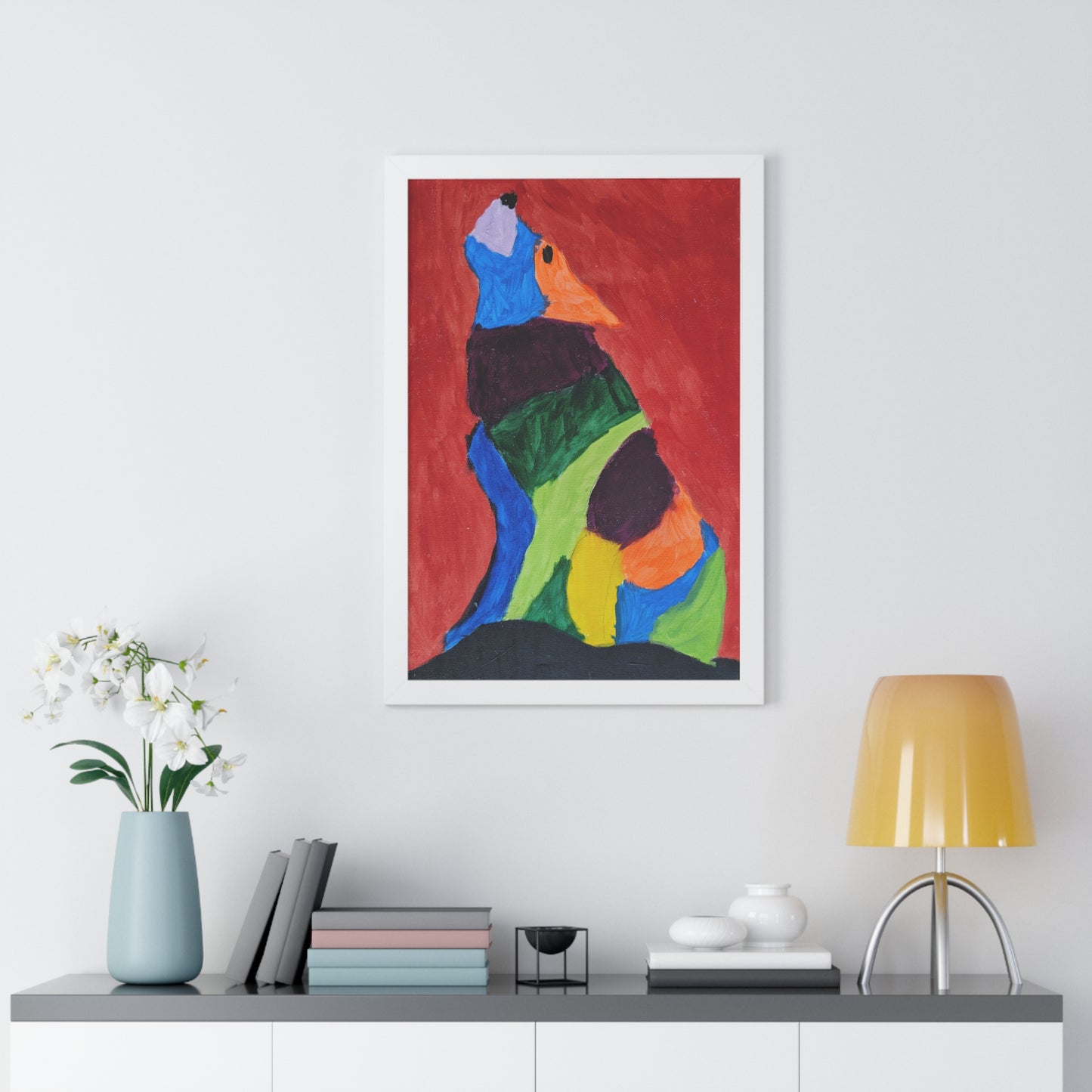 Framed Print - Wolf