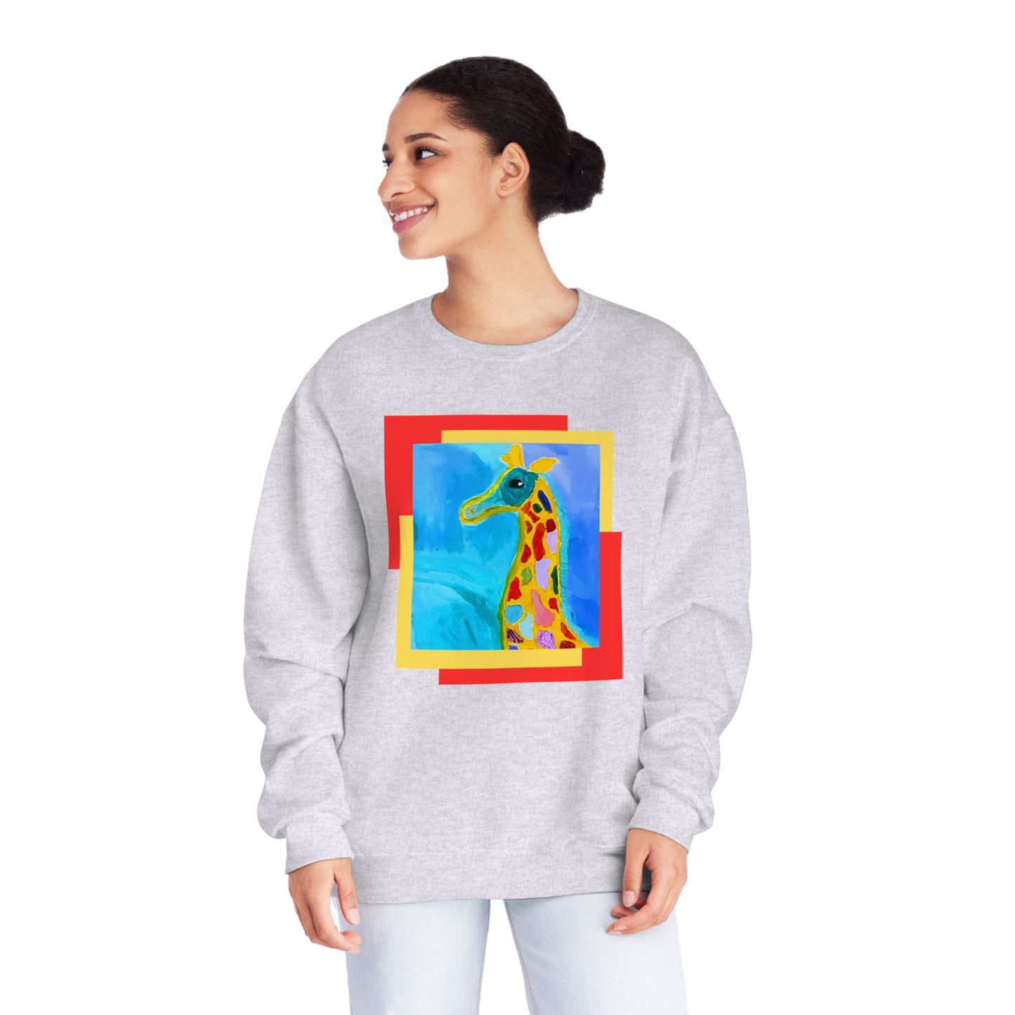 Crewneck Sweatshirt - "Ginny Giraffe"