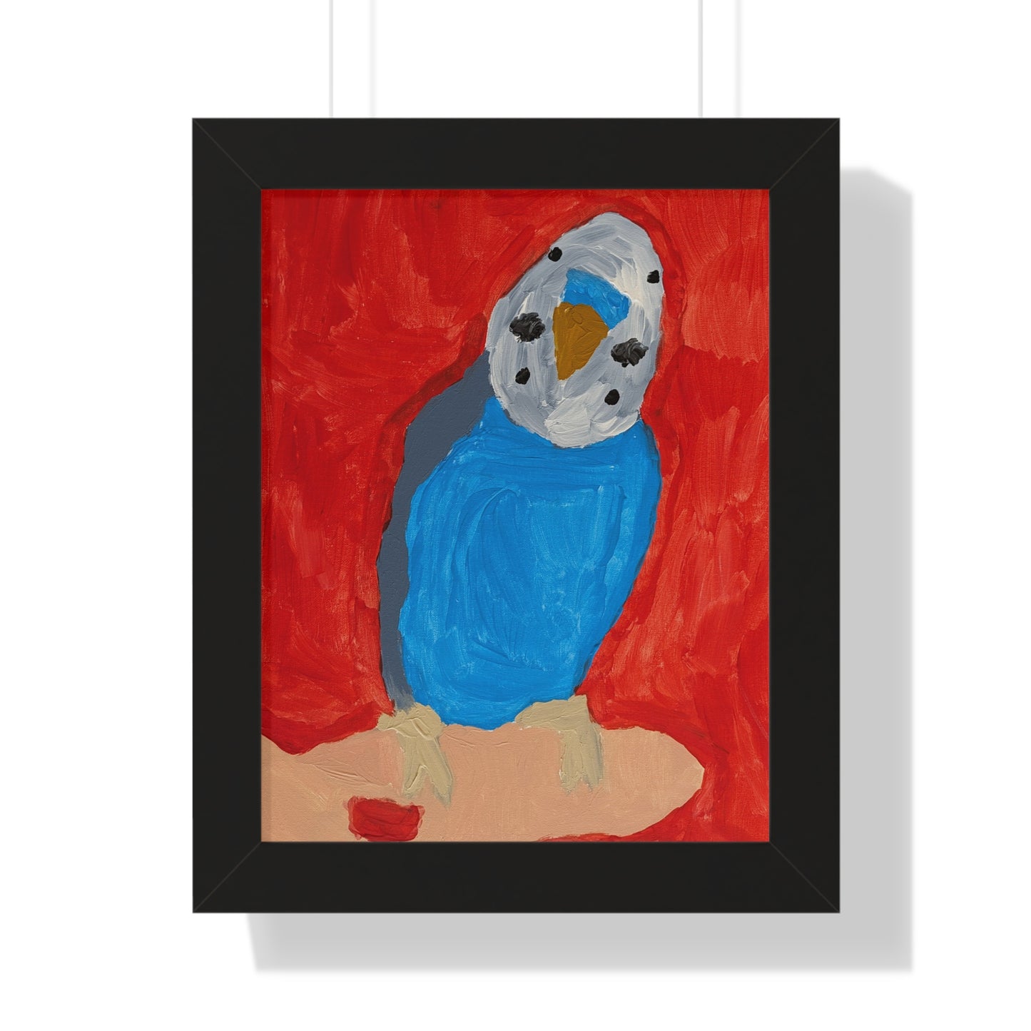 Framed Print - Dallas the Budgie