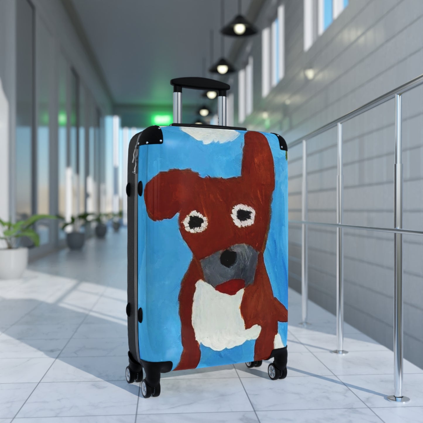 Suitcase - "Our Dog Harley"