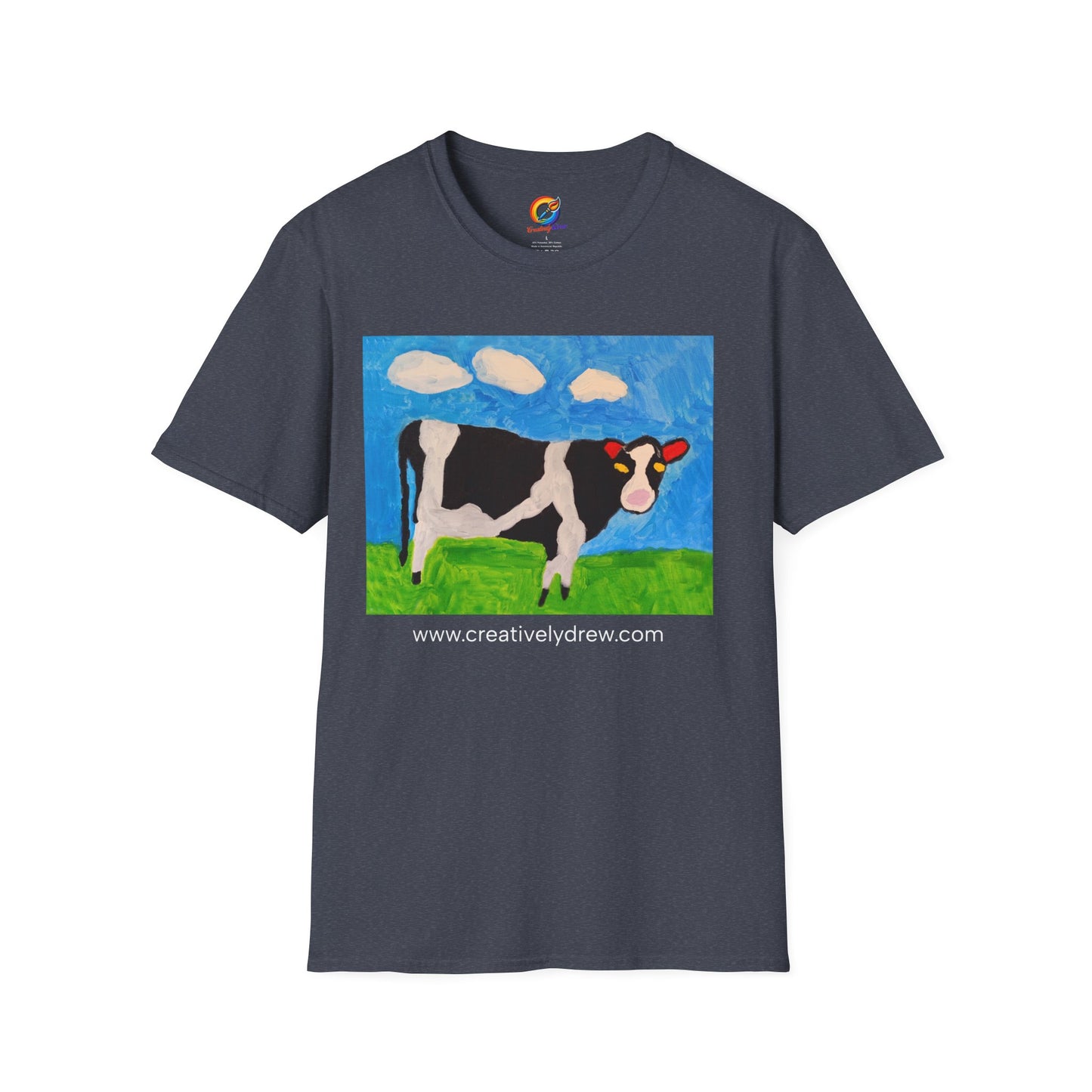 Unisex Softstyle T-Shirt - Cow