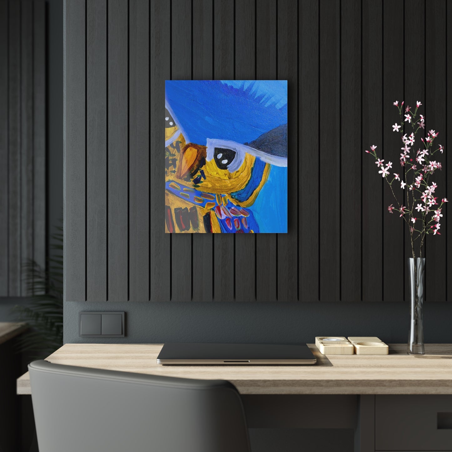 Acrylic Prints - "Sapphire Sentinel"