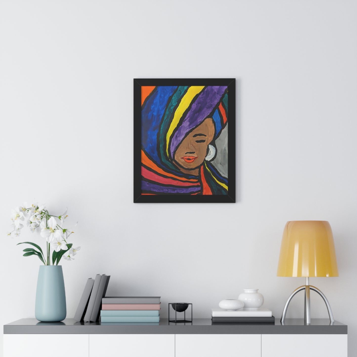 Framed Print - Pretty Lady