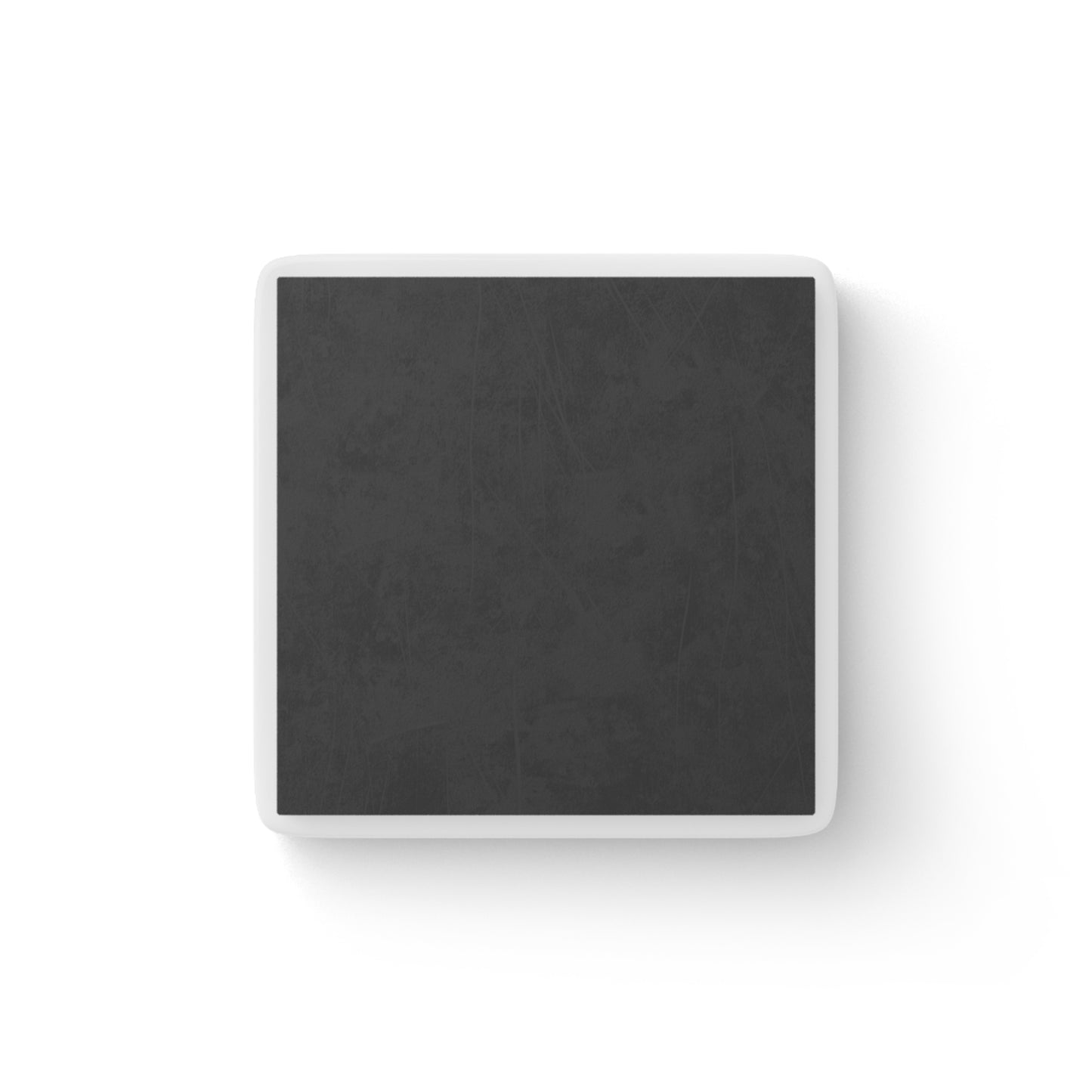 Porcelain Magnet, Square - Happy