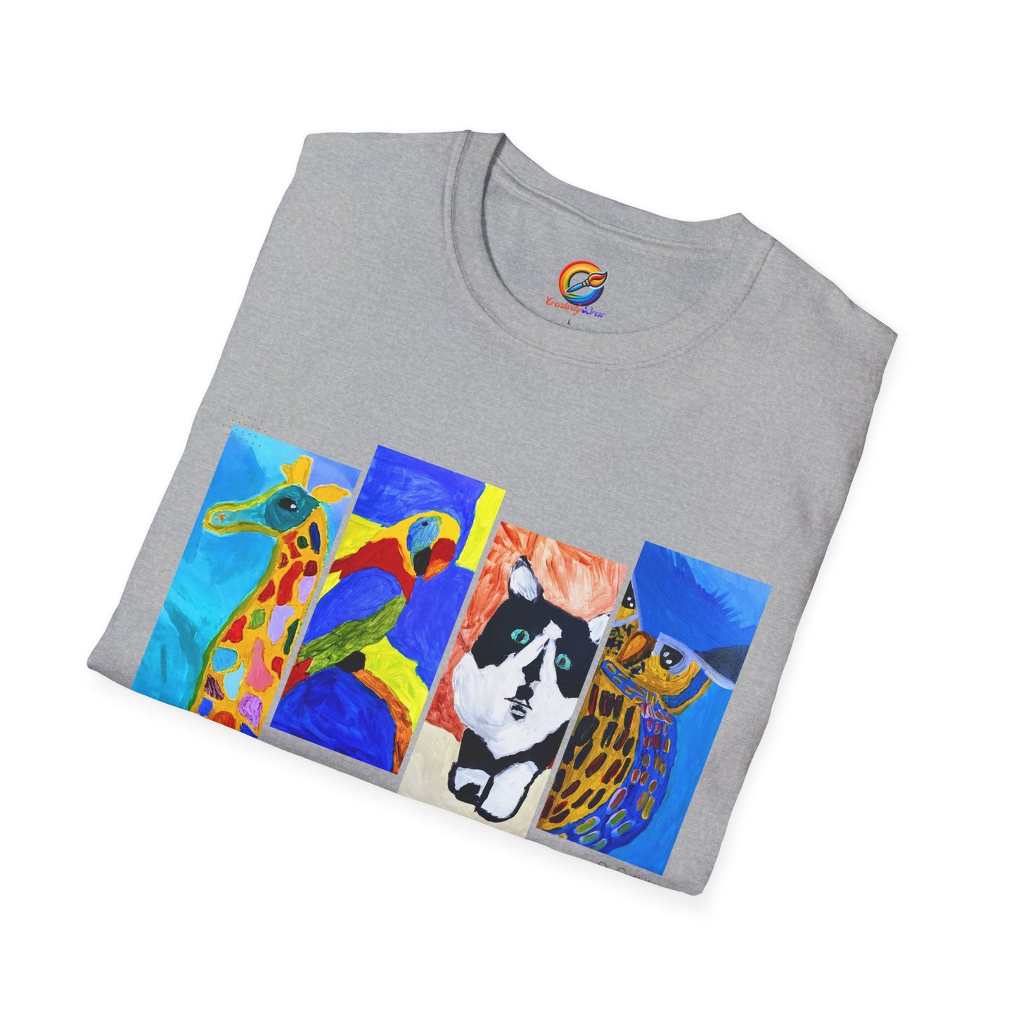 Unisex Softstyle T-Shirt - Drew's Paintings