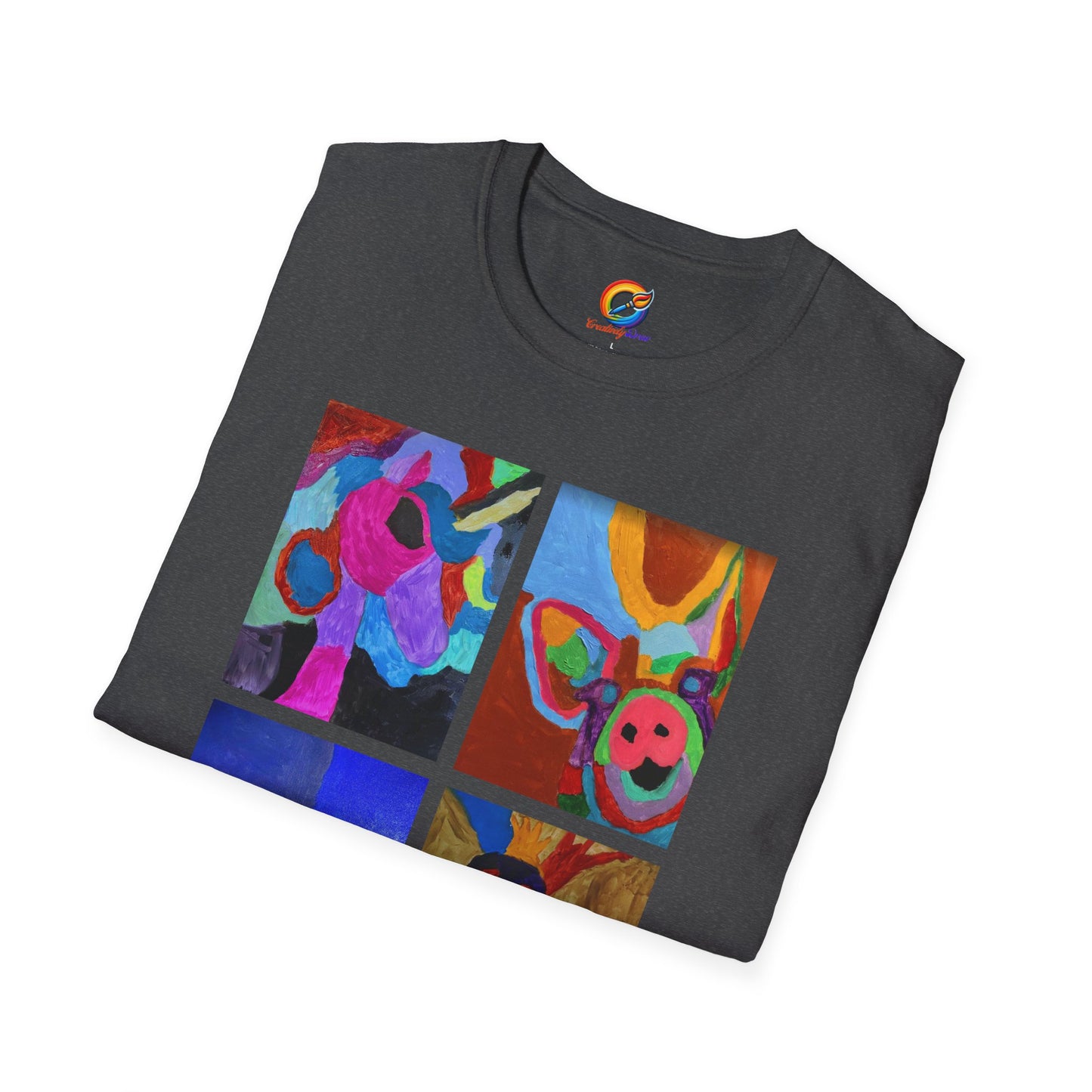 Unisex Softstyle T-Shirt - Colorful Kingdom