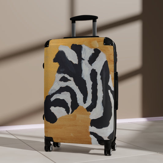 Suitcases - "Zebra Zen"