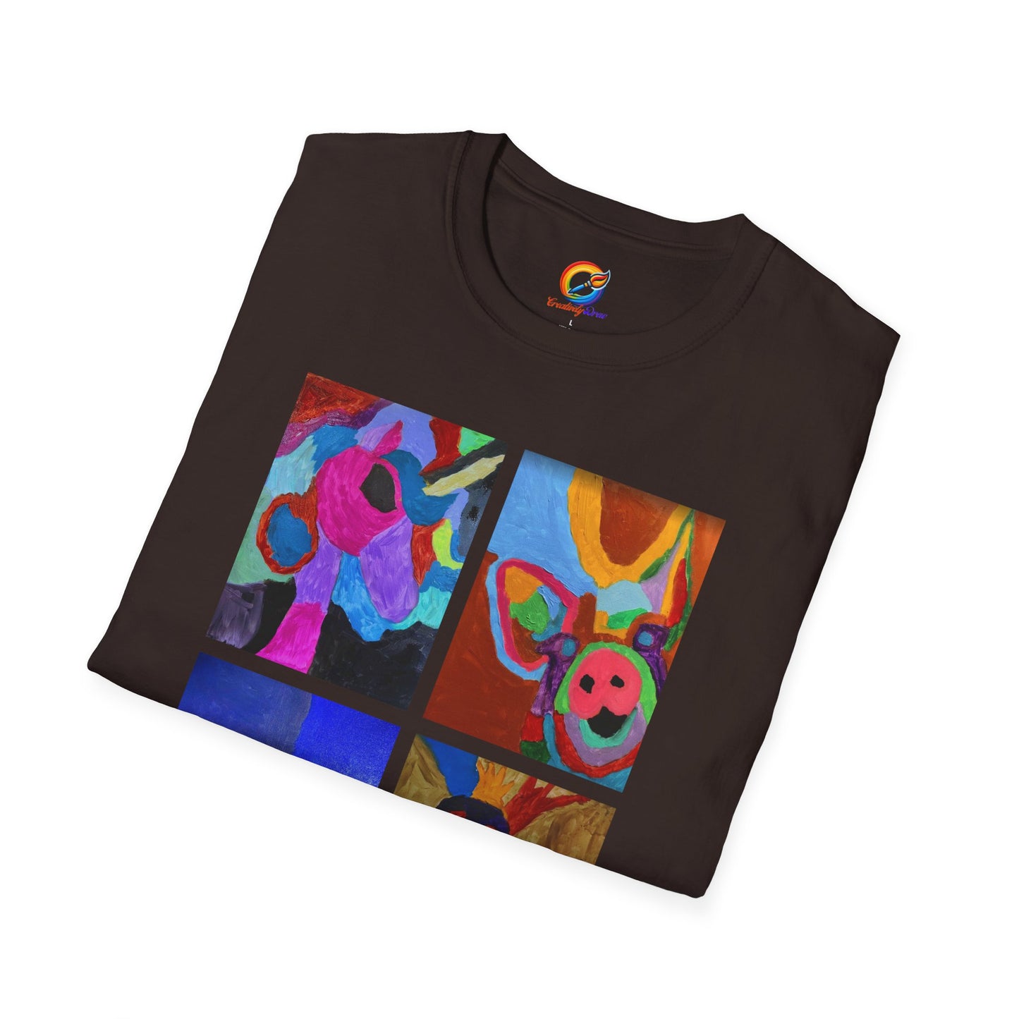 Unisex Softstyle T-Shirt - Colorful Kingdom