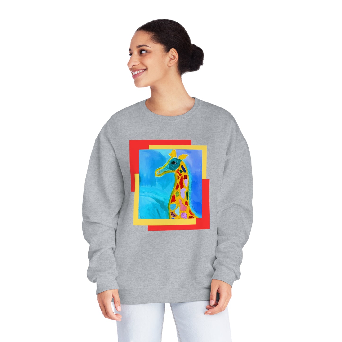 Crewneck Sweatshirt - "Ginny Giraffe"