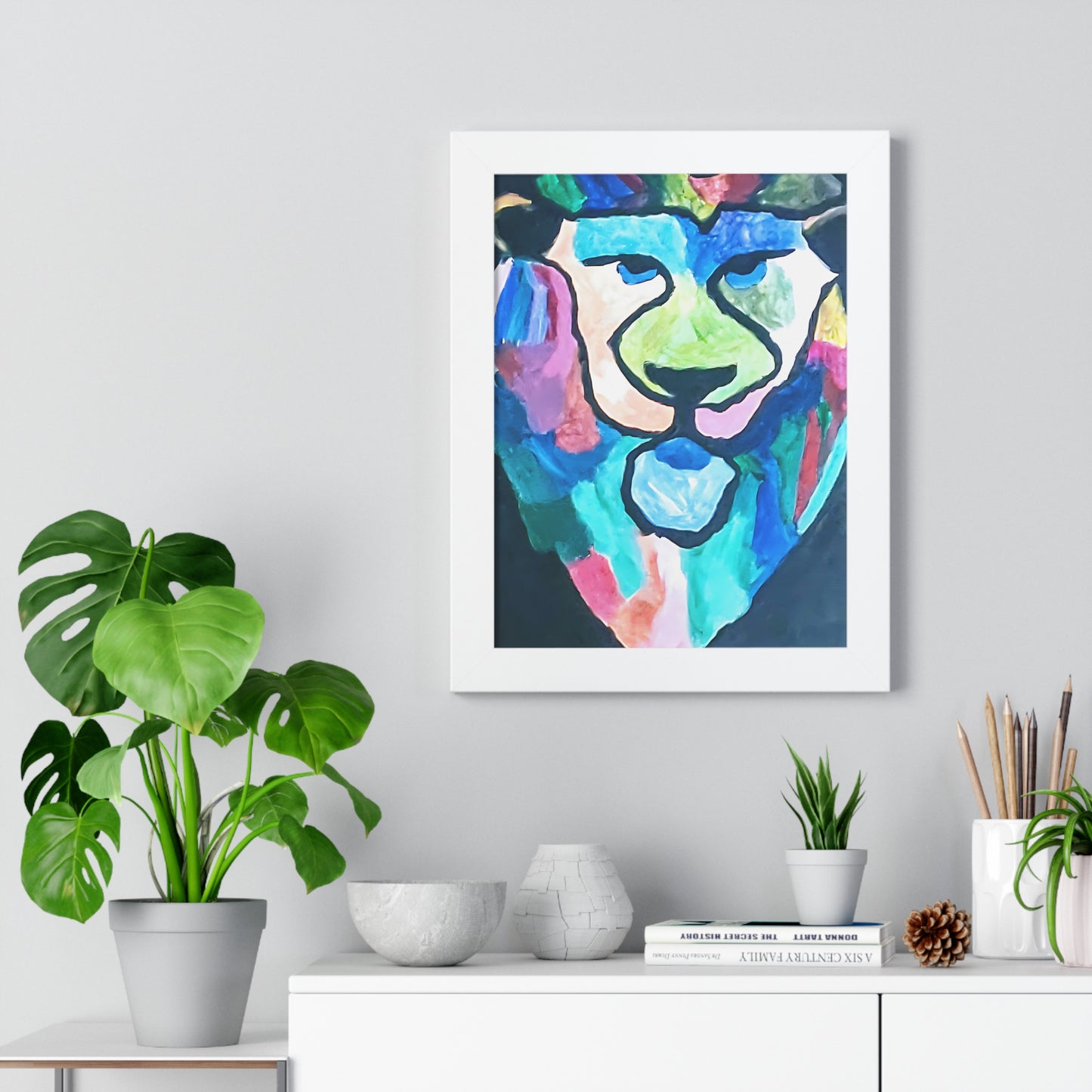 Framed Print - "King's Gaze"