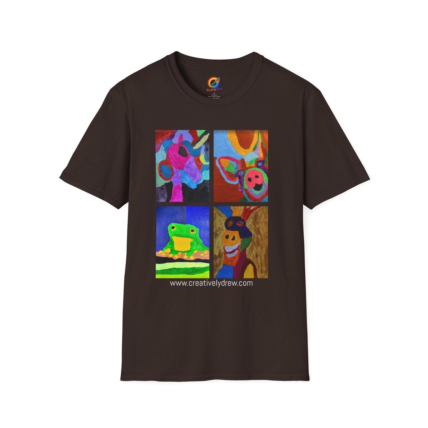 Unisex Softstyle T-Shirt - Colorful Kingdom