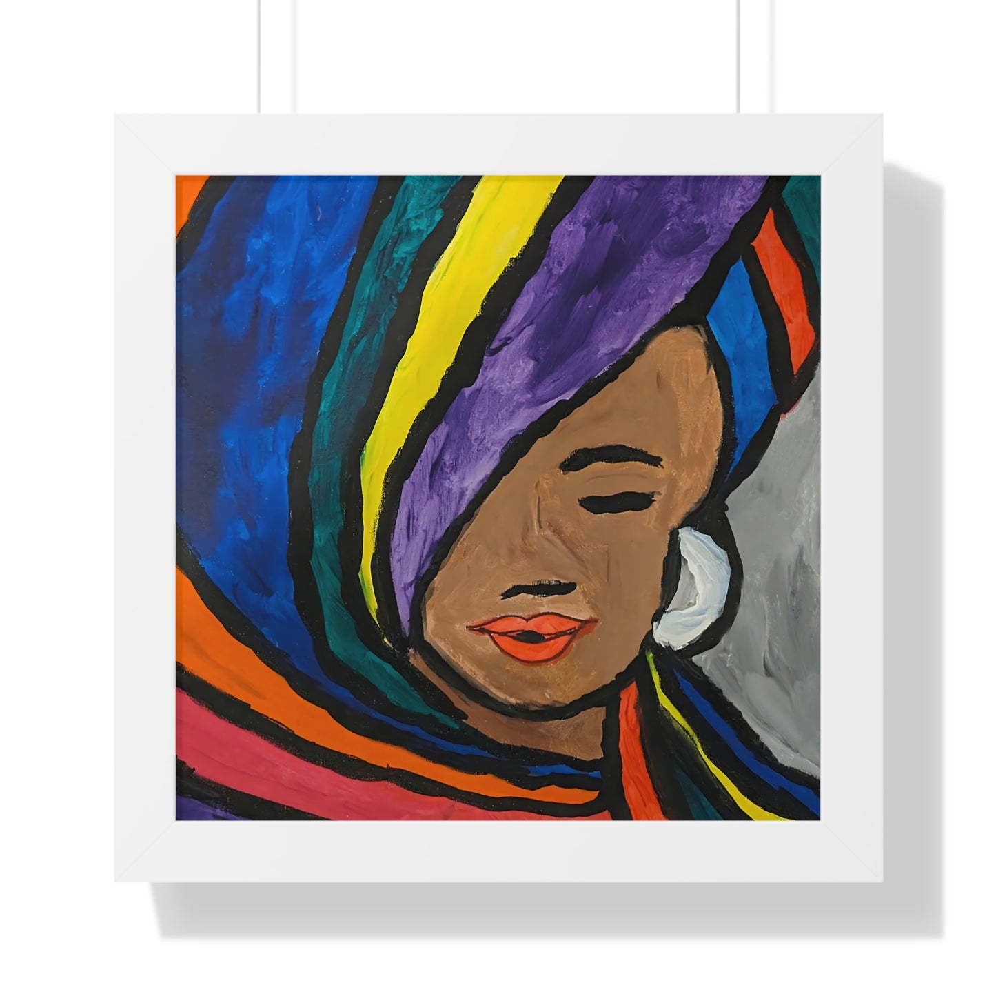 Framed Print - Pretty Lady